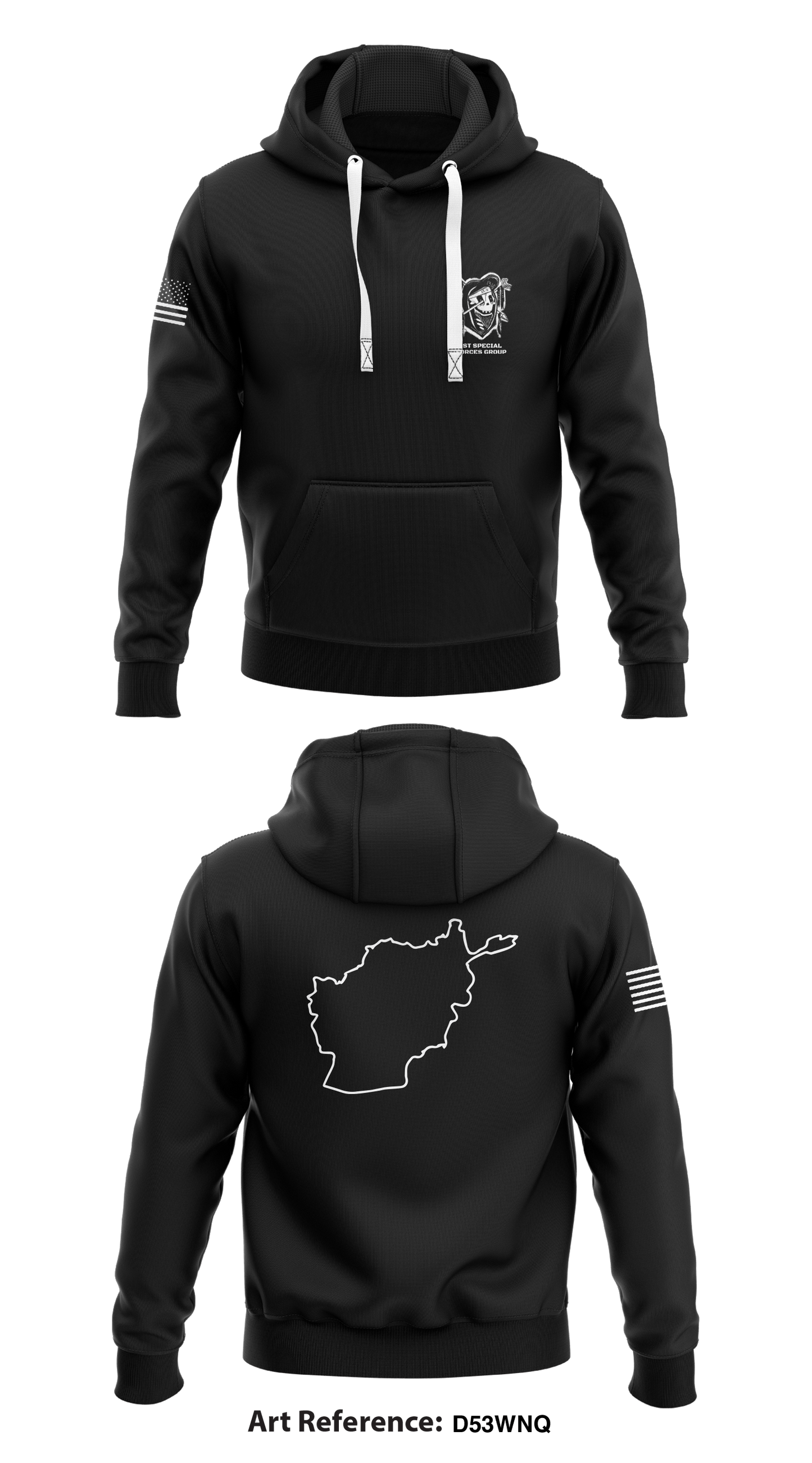 1st Special Forces Group Store 1 Core Men's Hooded Performance Sweatshirt - d53wnQ