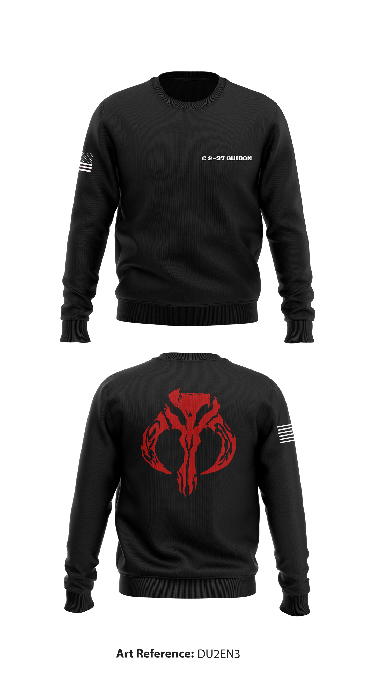 1st Platoon -Mandalorians- Store 1 Core Men's Crewneck Performance Sweatshirt - Du2en3