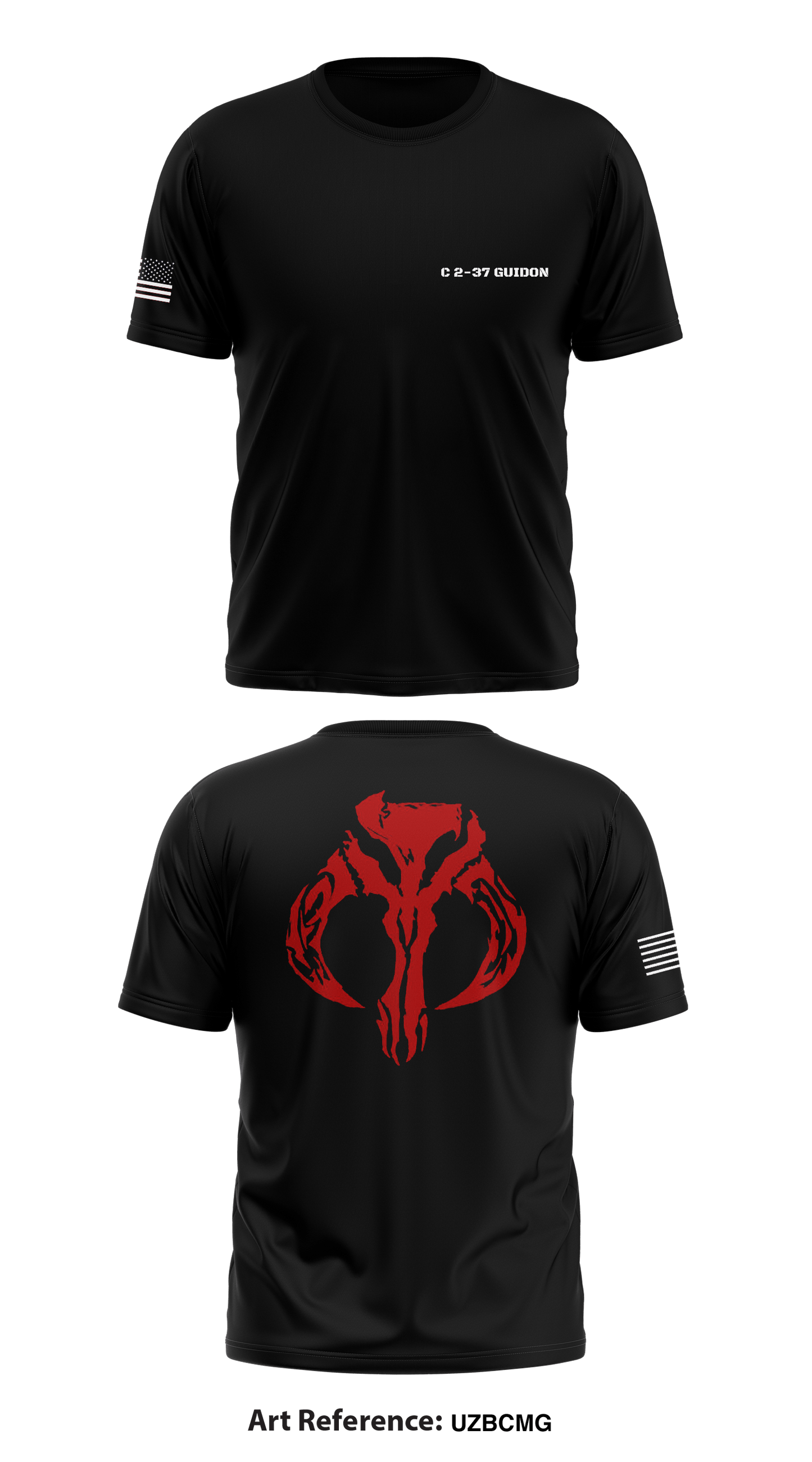 1st Platoon -Mandalorians- Store 1 Core Men's SS Performance Tee - UZBCmg
