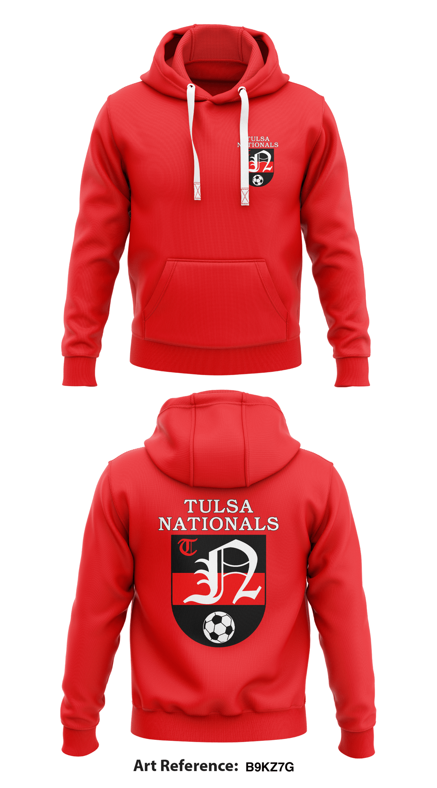 Tulsa Nationals Store 1 Core Men's Hooded Performance Sweatshirt - B9kZ7g