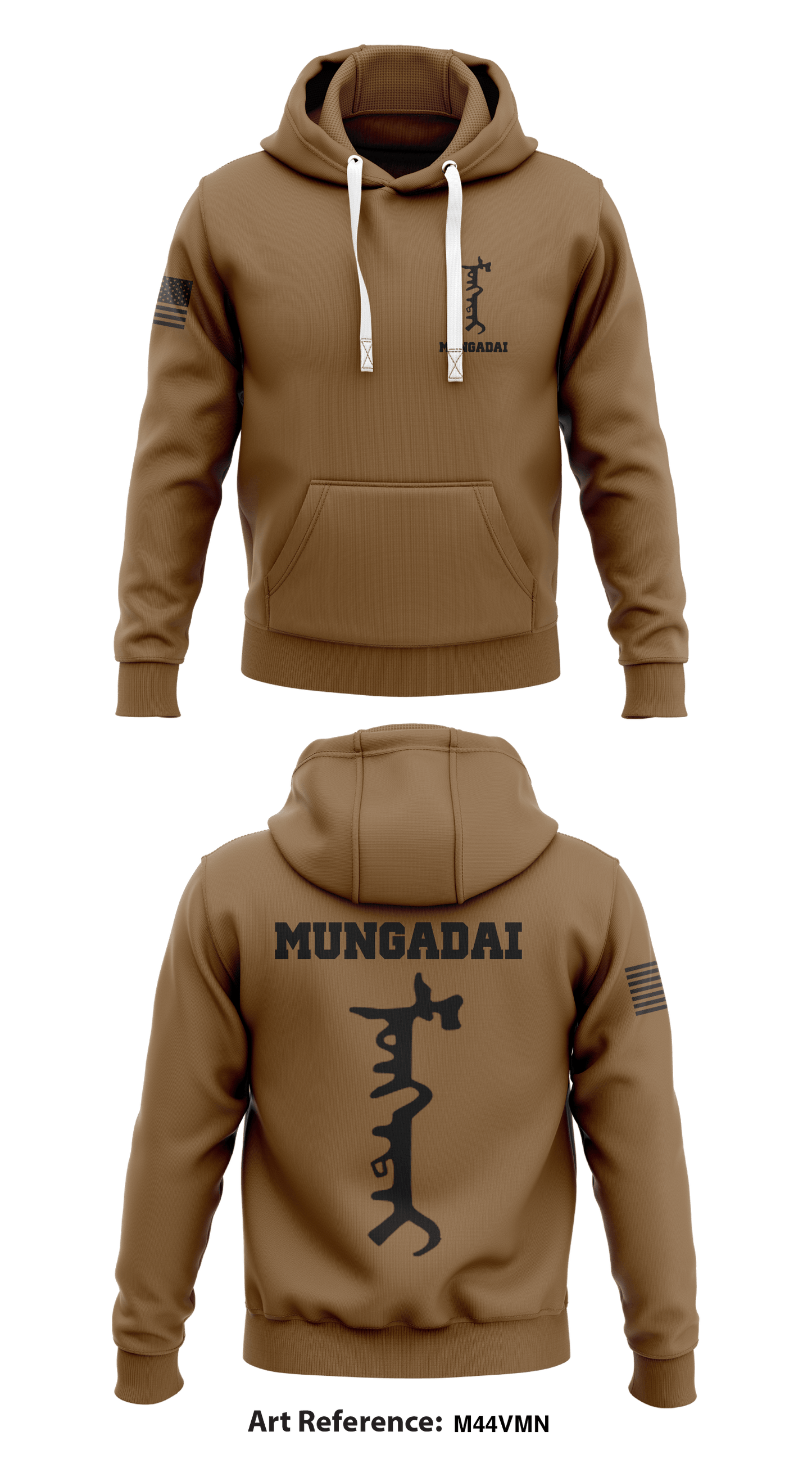 Mungadai Store 1 Core Men's Hooded Performance Sweatshirt - M44VMn