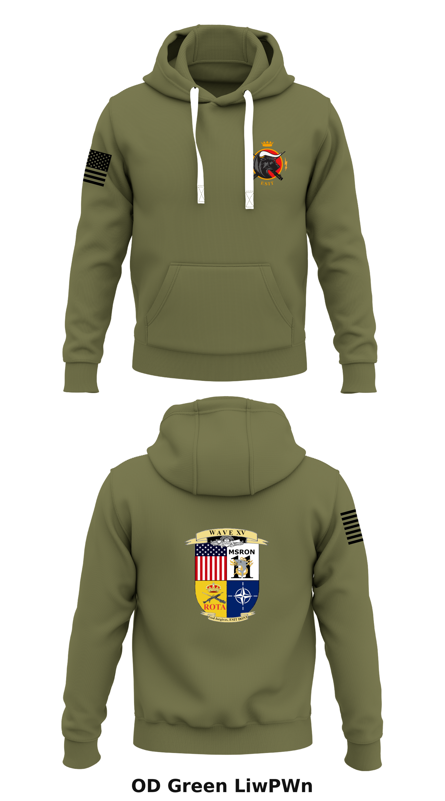 MSRON11 Store 1 Core Men's Hooded Performance Sweatshirt - LiwPWn