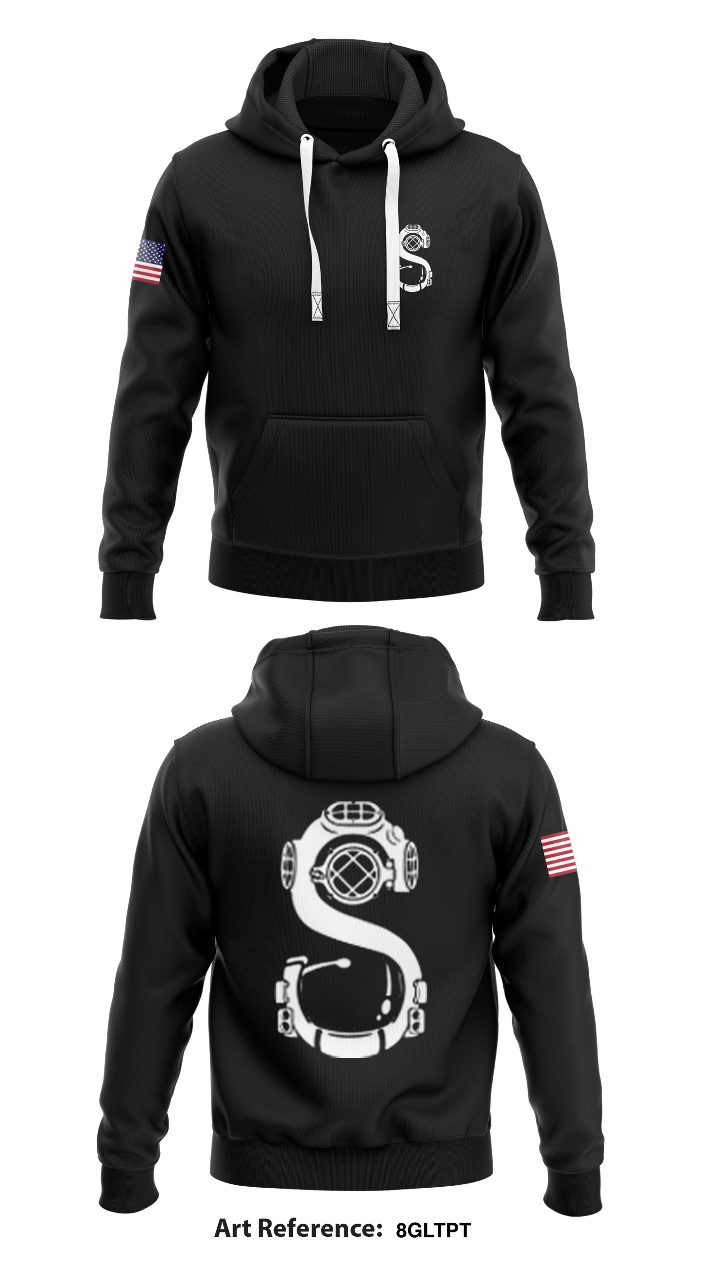 1st Space BN Store 1 Core Men's Hooded Performance Sweatshirt - 8GLtPT