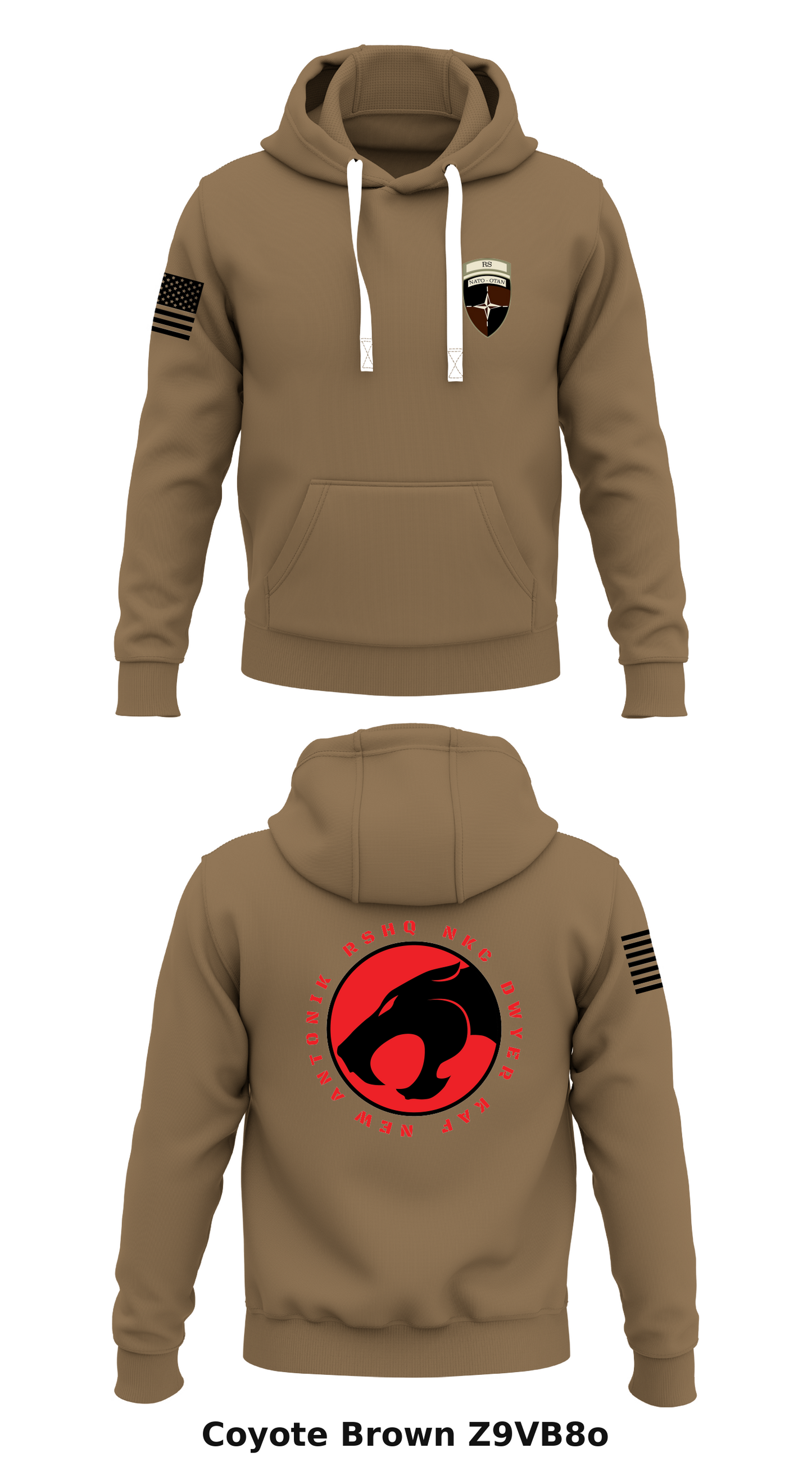 USANEC-QATAR, 25TH SIGNAL BATTALION STORE 1 Core Men's Hooded Performance Sweatshirt - Z9VB8o