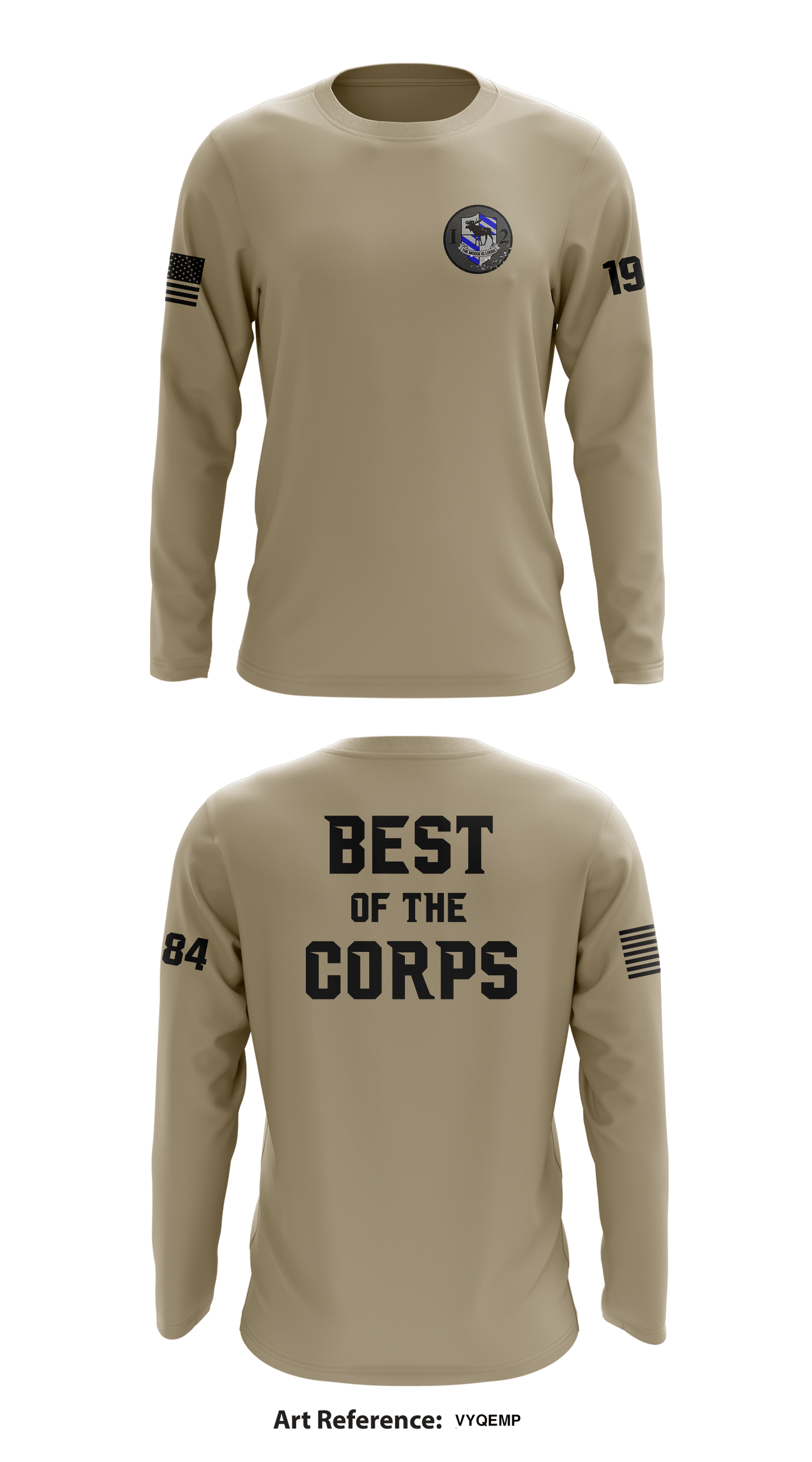 USMA I-2 Store 1 Core Men's LS Performance Tee - VYQEmP