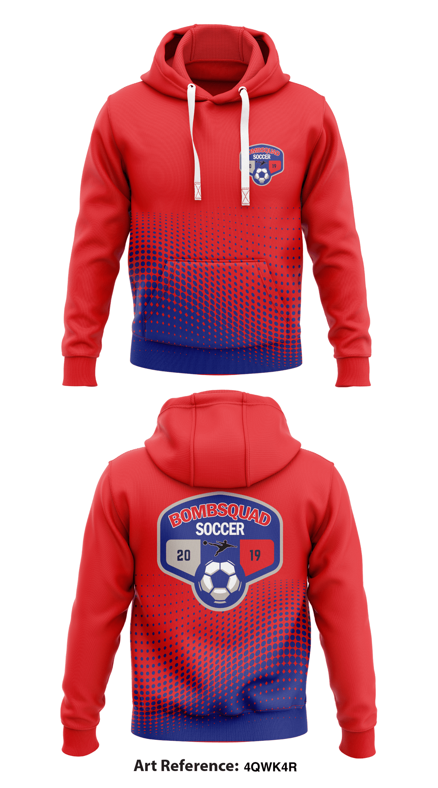 BombSquad Store 1 Core Men's Hooded Performance Sweatshirt - 4QWK4R