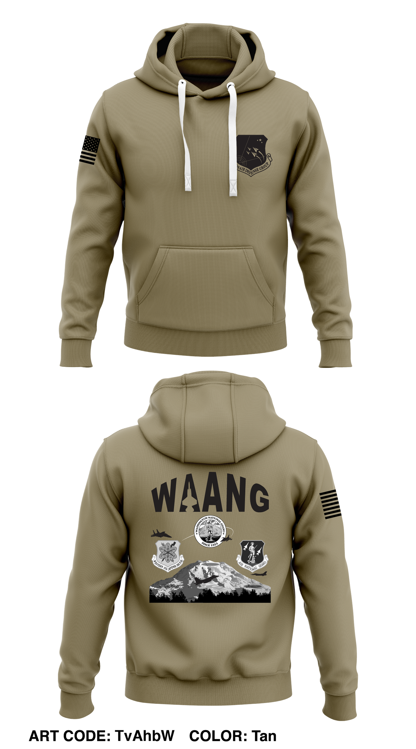225th ADG Store 1 Core Men's Hooded Performance Sweatshirt - TvAhbW