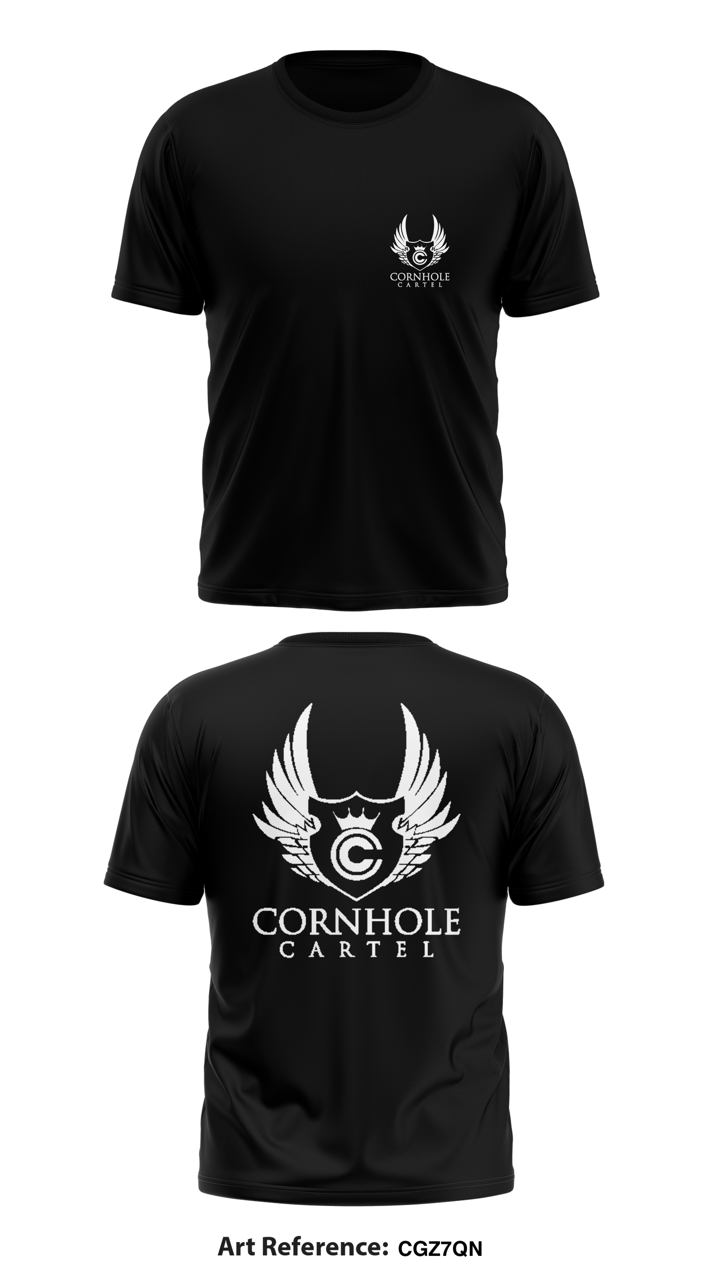 Cornhole Cartel Store 1 Core Men's SS Performance Tee - Cgz7Qn