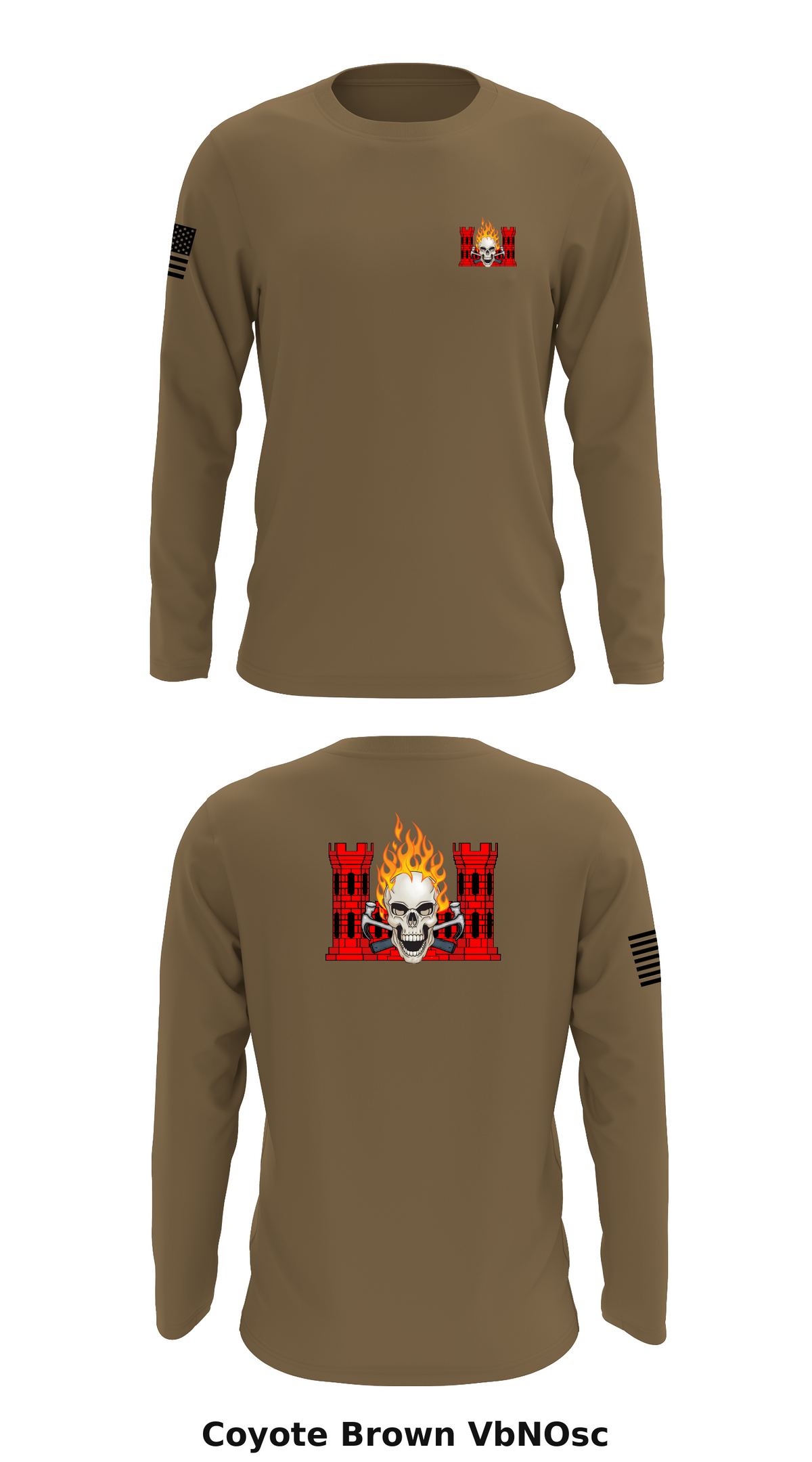 3rd Platoon, 1022nd EVCC Store 1 Core Men's LS Performance Tee - VbNOsc