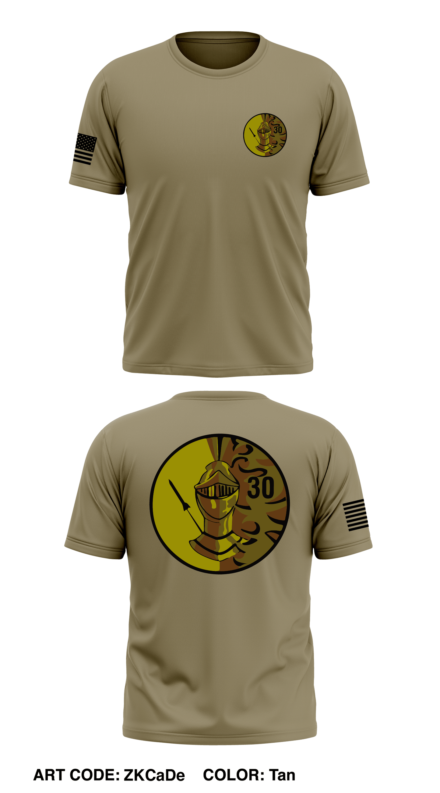 CS 30 Store 1 Core Men's SS Performance Tee - ZKCaDe