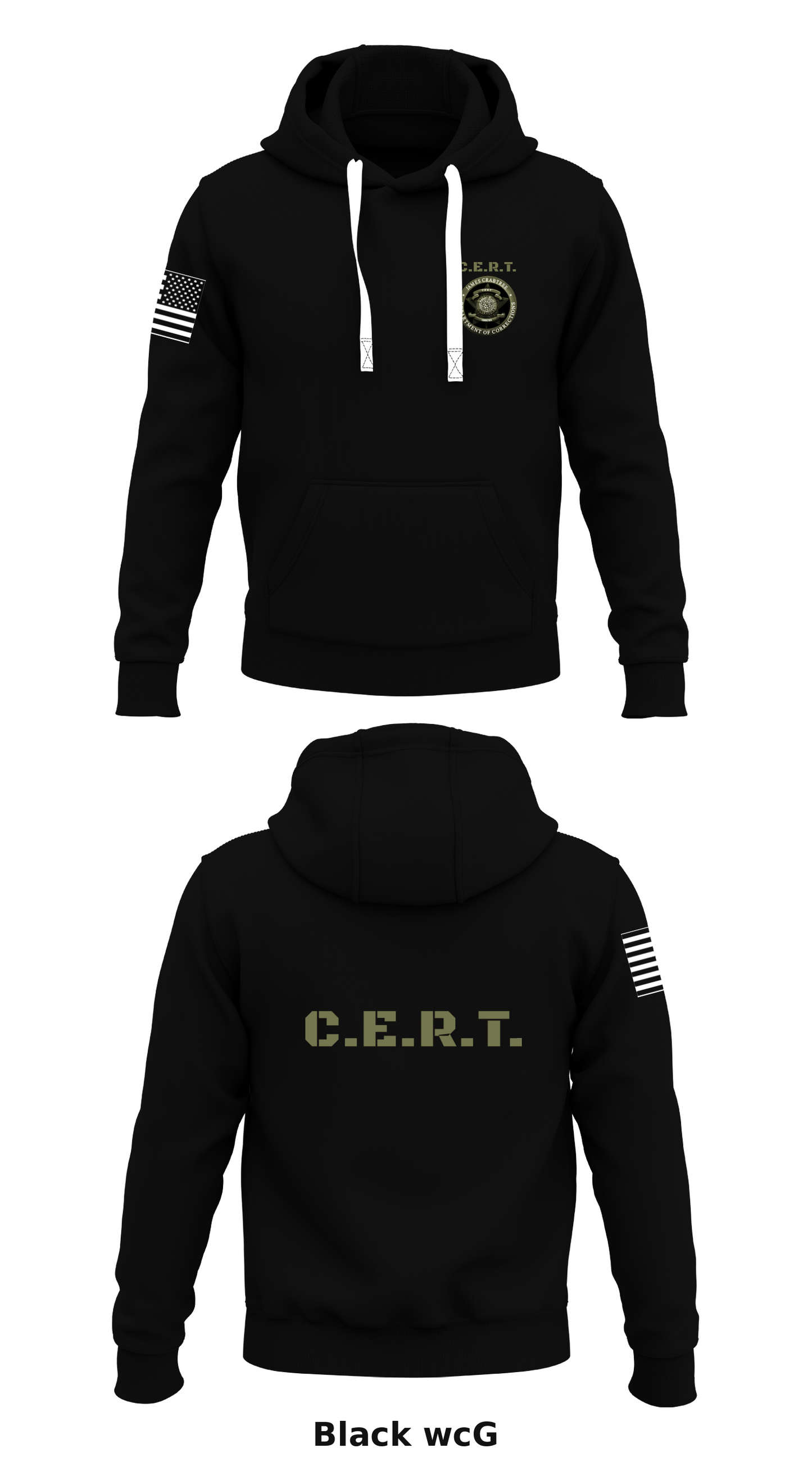 C.E.R.T. Store 1 Core Men's Hooded Performance Sweatshirt - wcG