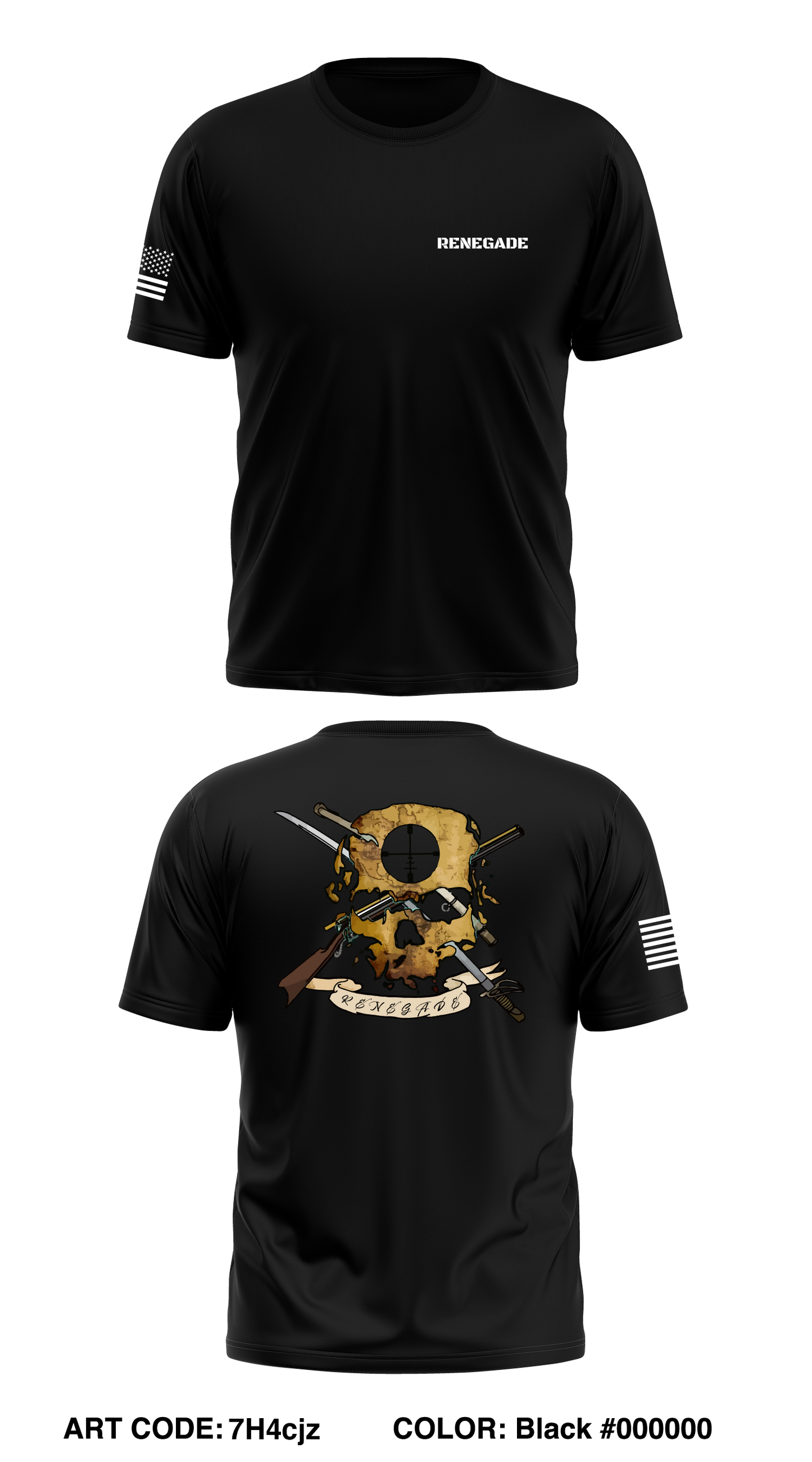 2-5 cav 1abct Store 1 Core Men's SS Performance Tee - 7H4cjz
