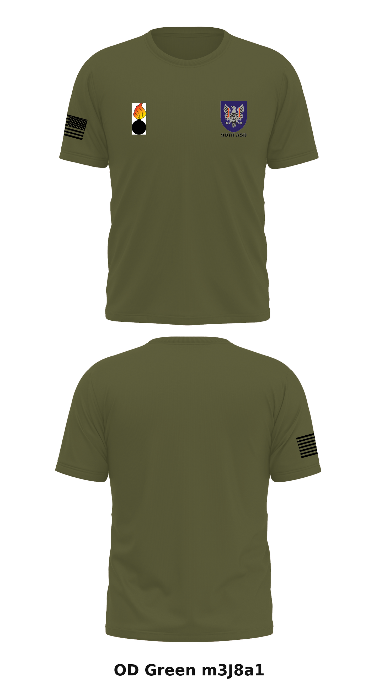 90th ASB Store 1 Core Men's SS Performance Tee - m3J8a1