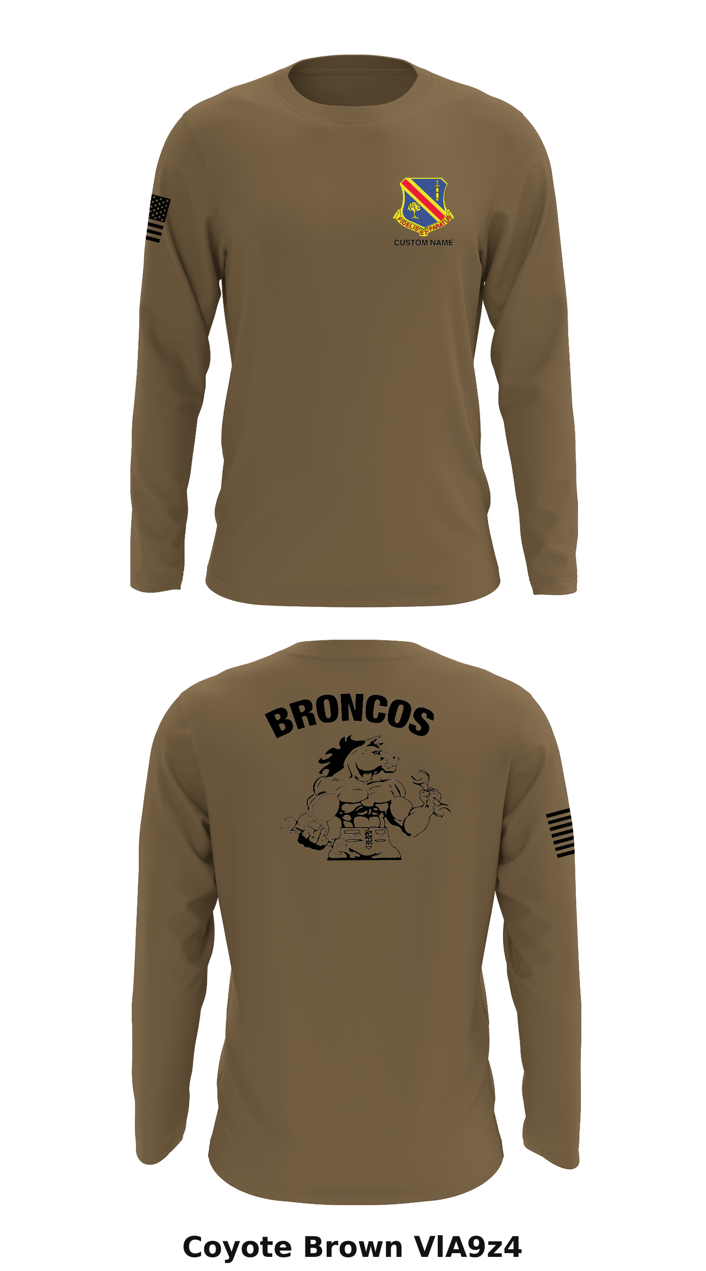 B Co. 237 BSB, 37th IBCT Store 1 Core Men's LS Performance Tee - VlA9z4