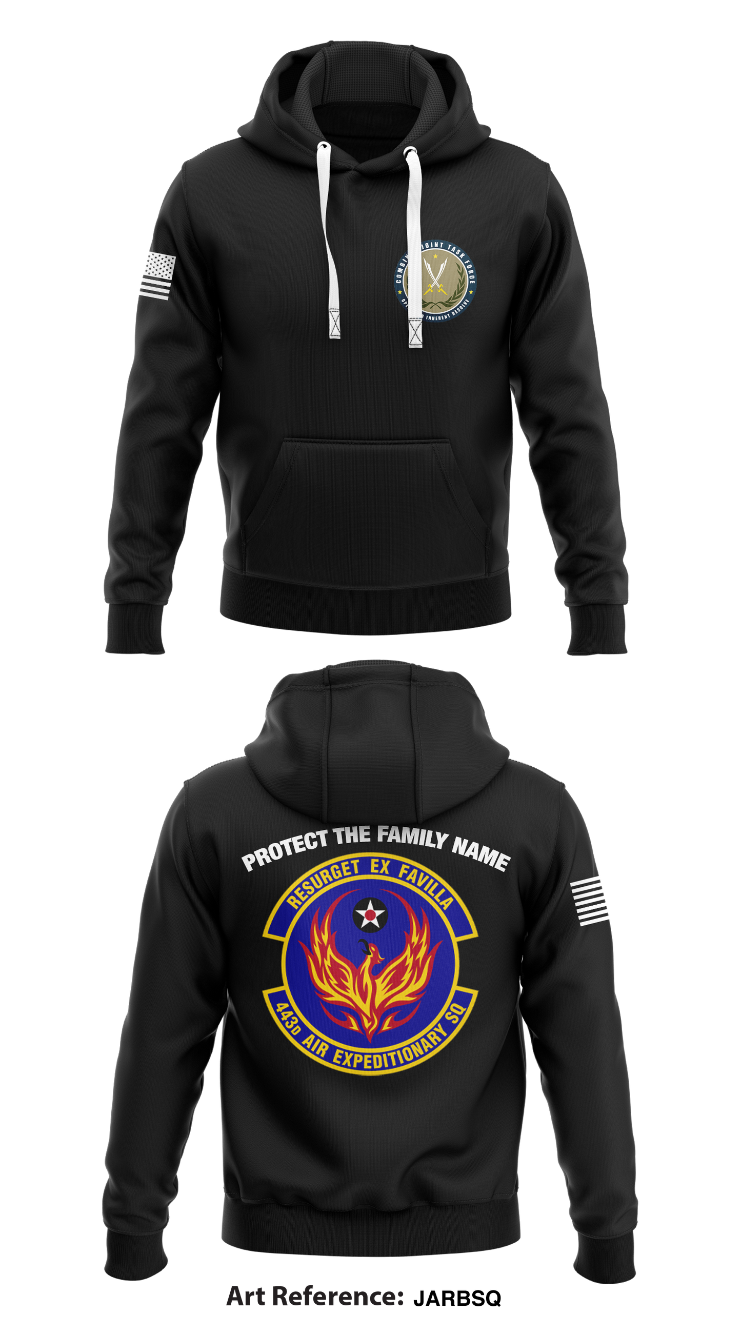 443 AES Store 1 Core Men's Hooded Performance Sweatshirt - JARbSQ