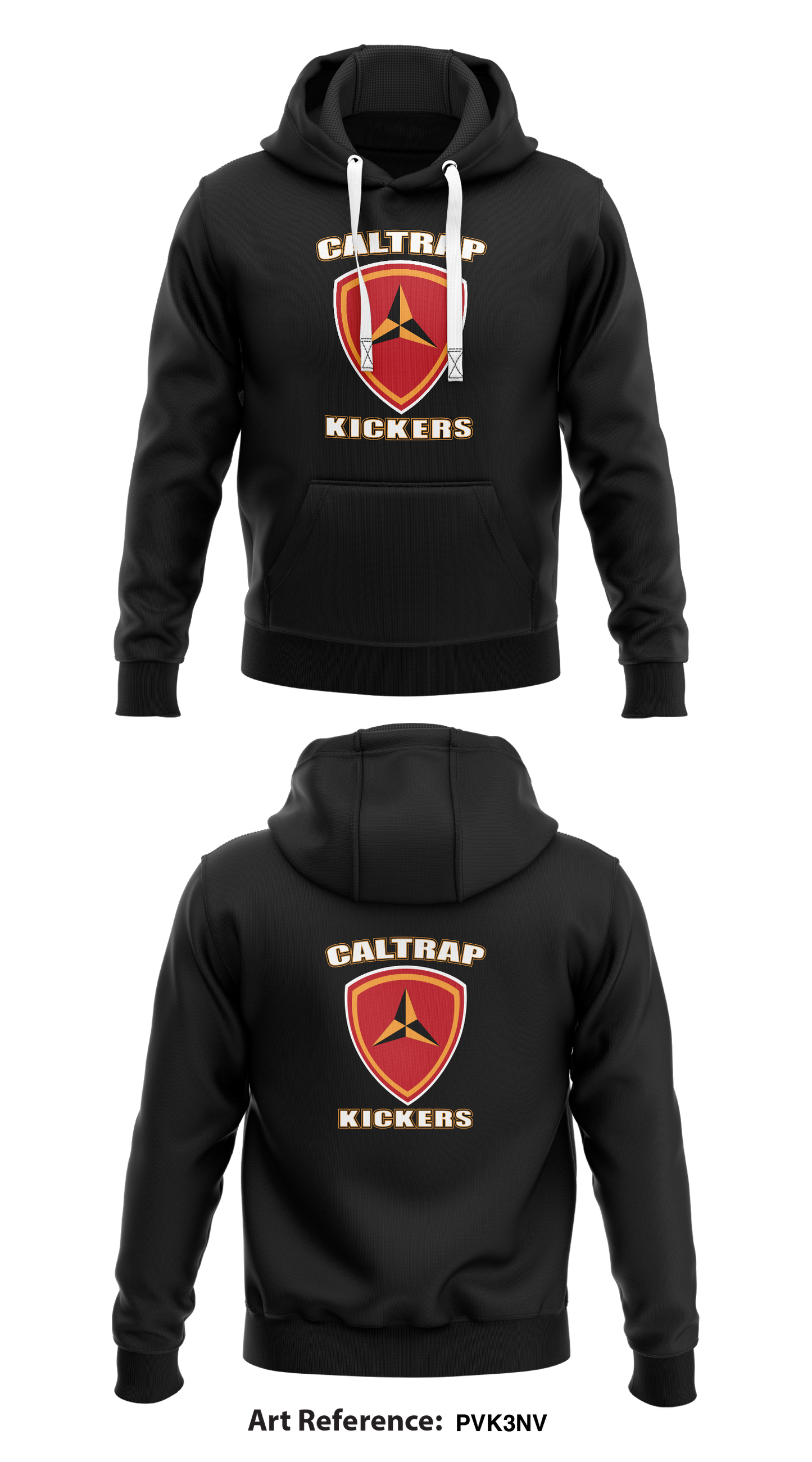 CALTRAP KICKERS Store 1 Core Men's Hooded Performance Sweatshirt - PvK3NV