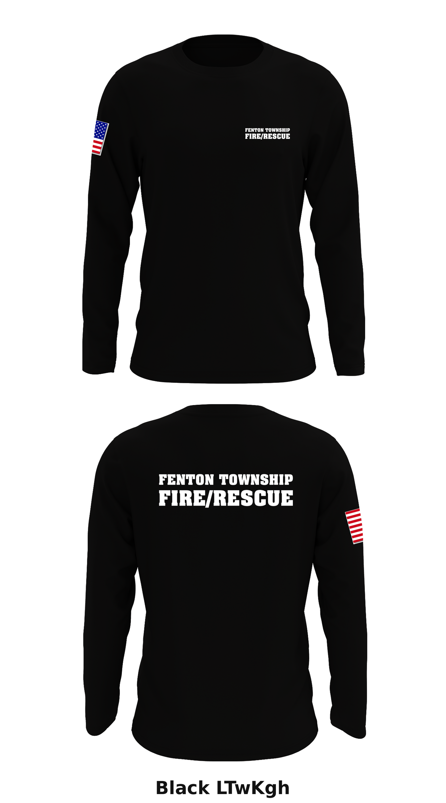 Fenton Township Fire/Rescue Store 1 Core Men's LS Performance Tee - LTwKgh