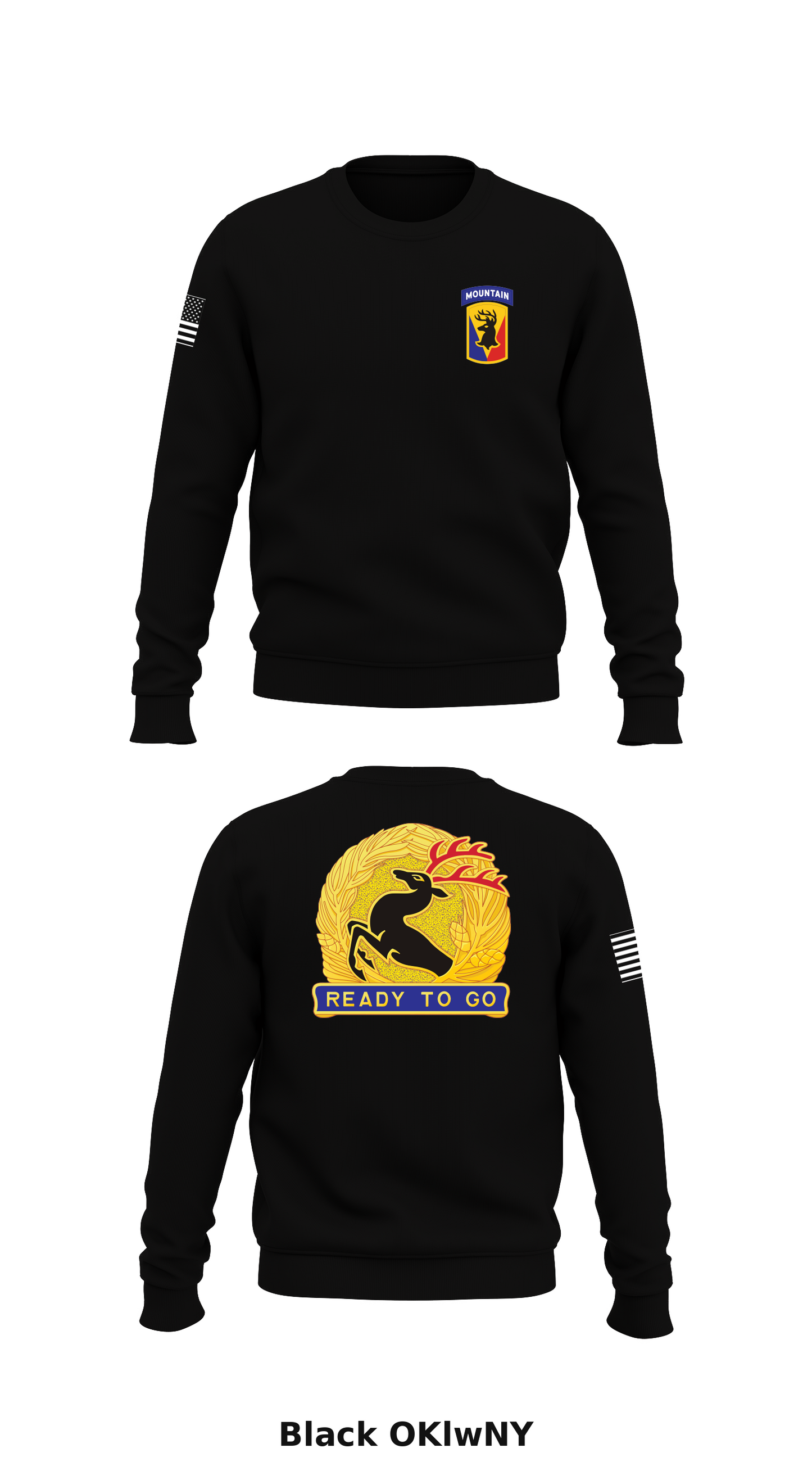 HHC BDE 86IBCT Store 1 Core Men's Crewneck Performance Sweatshirt - OKlwNY