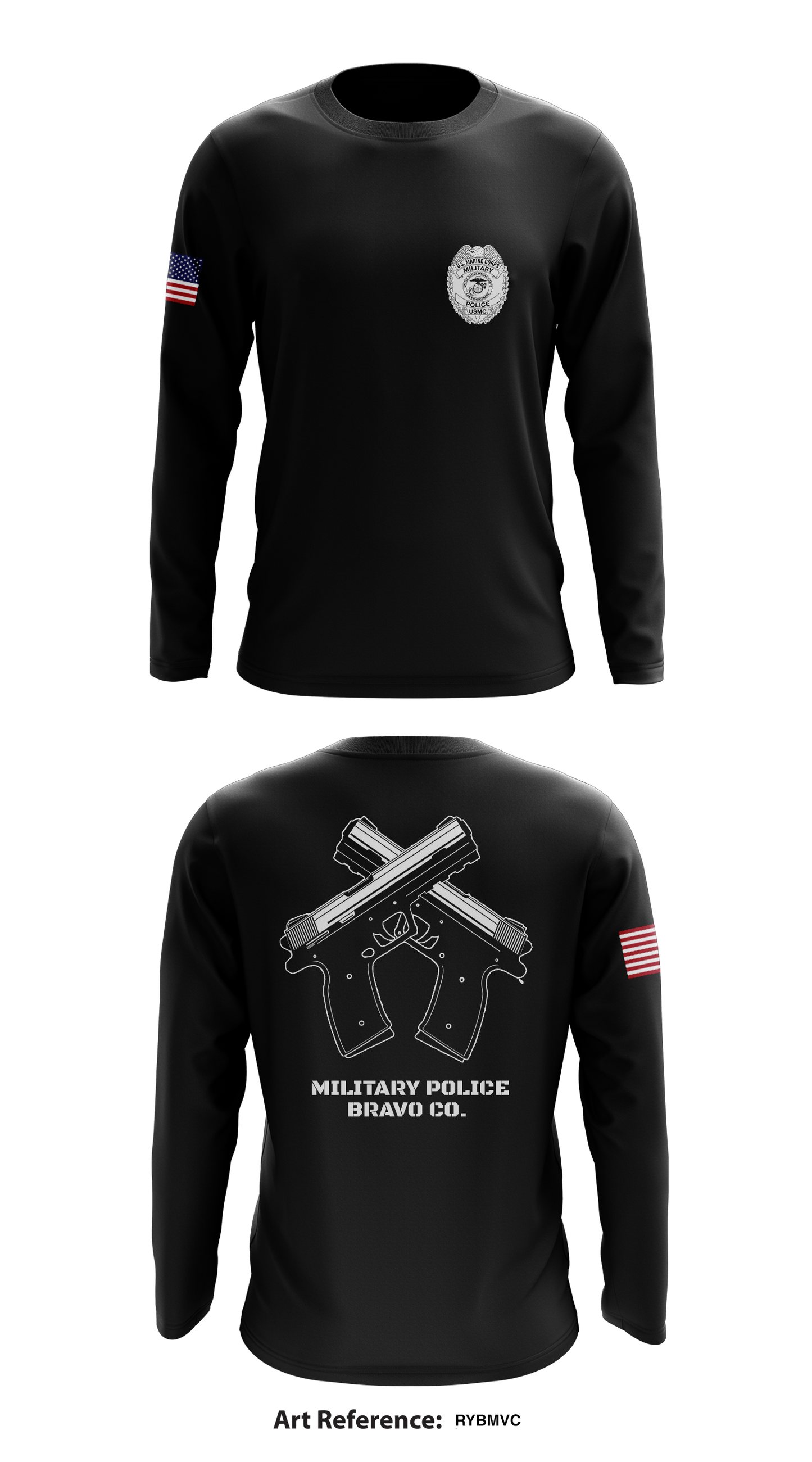 MP Co. B. Store 1 Core Men's LS Performance Tee - RyBMvC