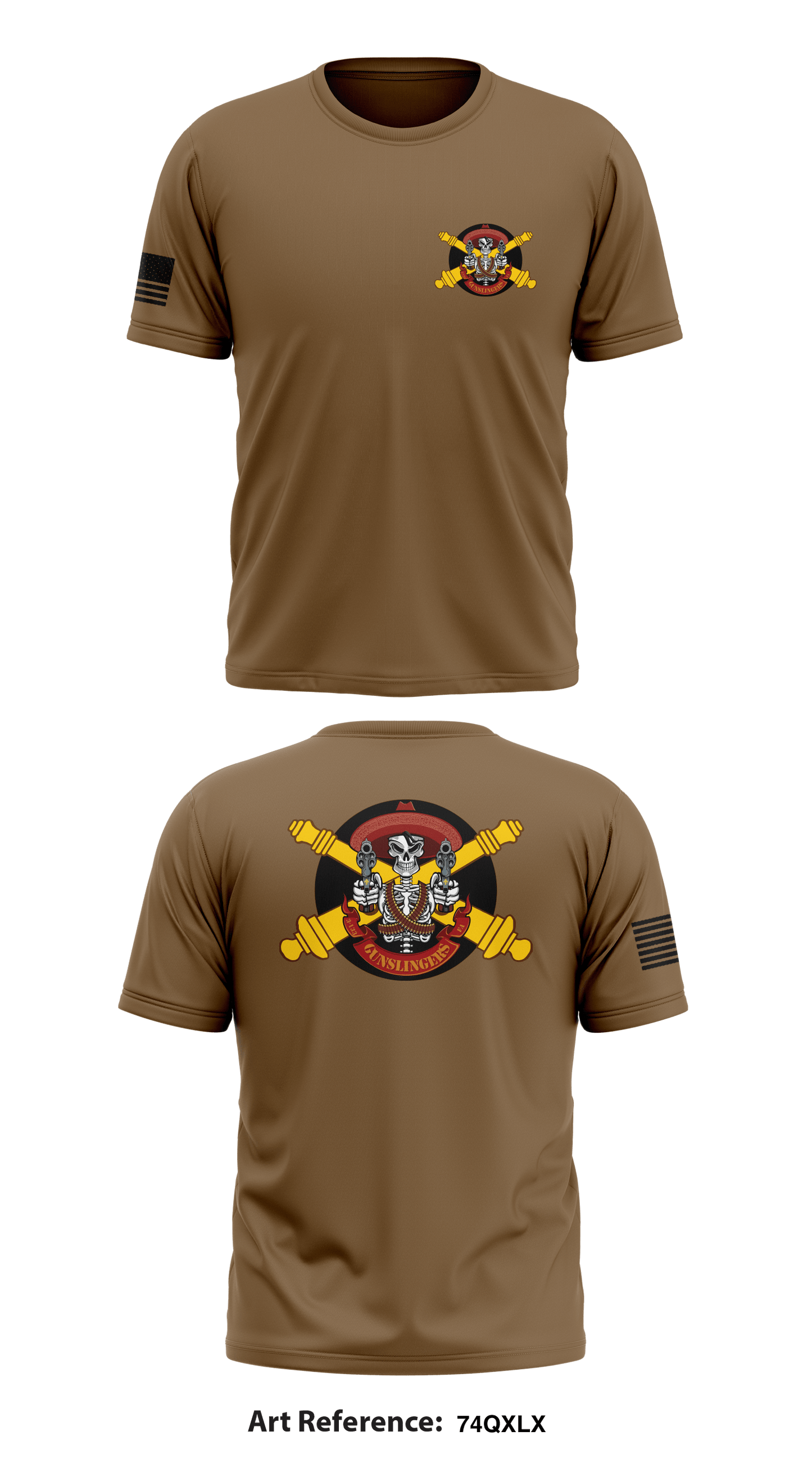 3-133rd FA Store 1 Core Men's SS Performance Tee - 74QXlx
