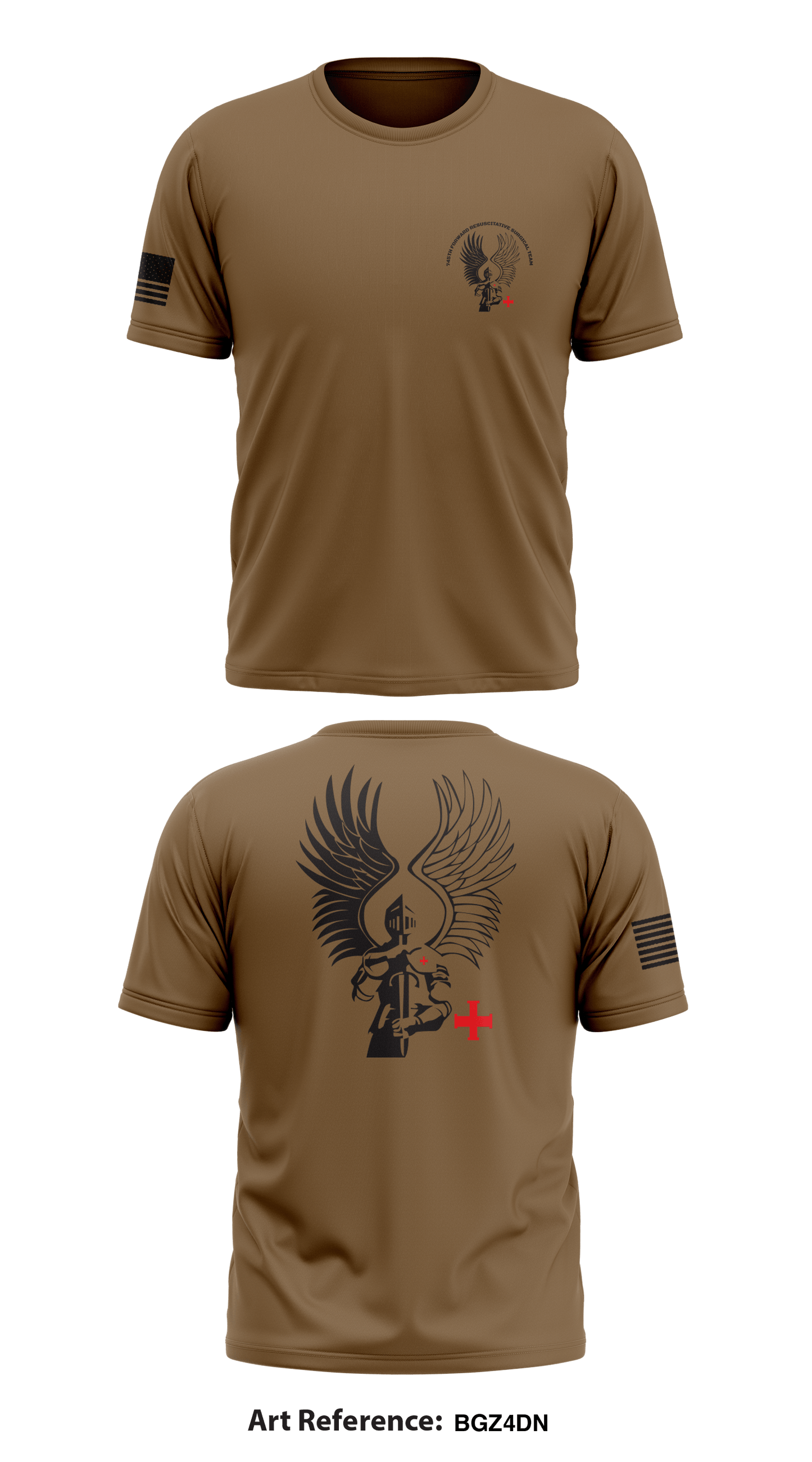 745th Forward Resuscitative Surgical Team Store 1 Core Men's SS Performance Tee - bGz4dn