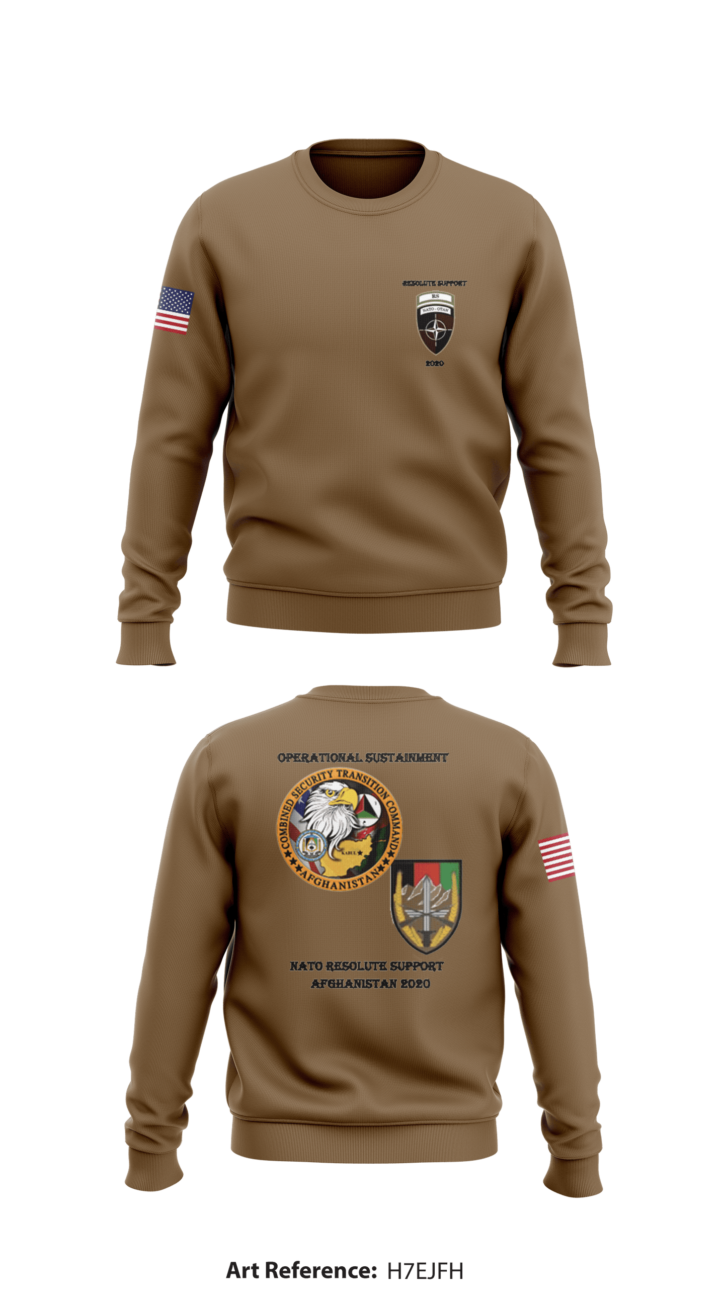 OS LOG SUPPLY Store 1 Core Men's Crewneck Performance Sweatshirt - H7EjfH