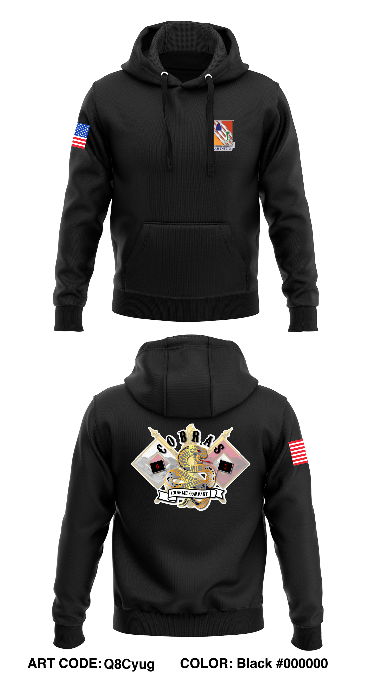 C/63d Expeditionary Signal Battalion Store 1 Core Men's Hooded Performance Sweatshirt - Q8Cyug