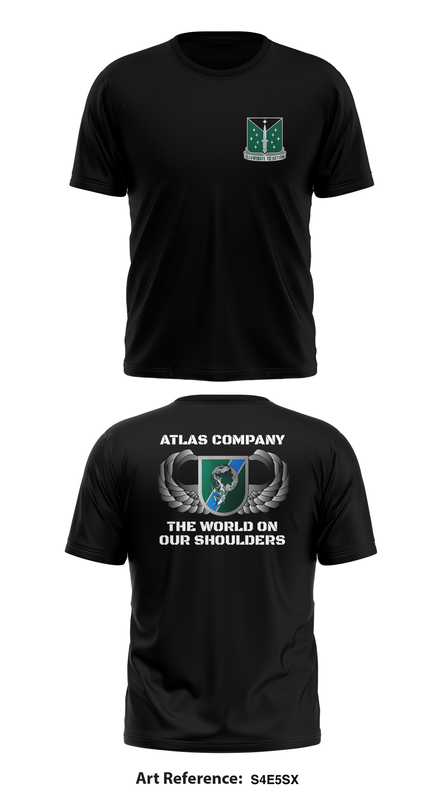 ATLAS COMPANY Store 1 Core Men's SS Performance Tee - S4E5sx
