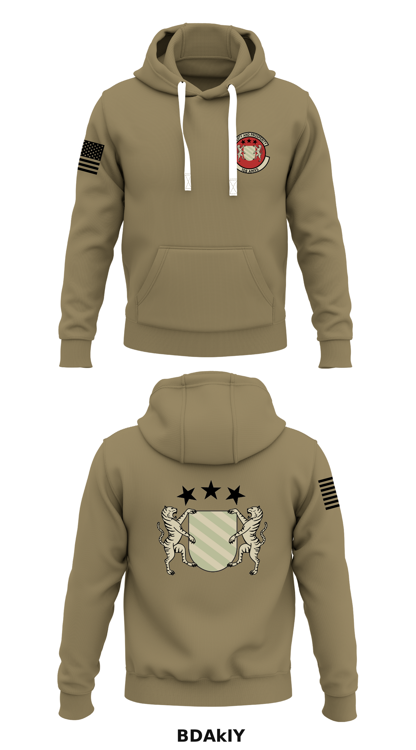 18 AMXS Store 1 Core Men's Hooded Performance Sweatshirt - BDAkIY