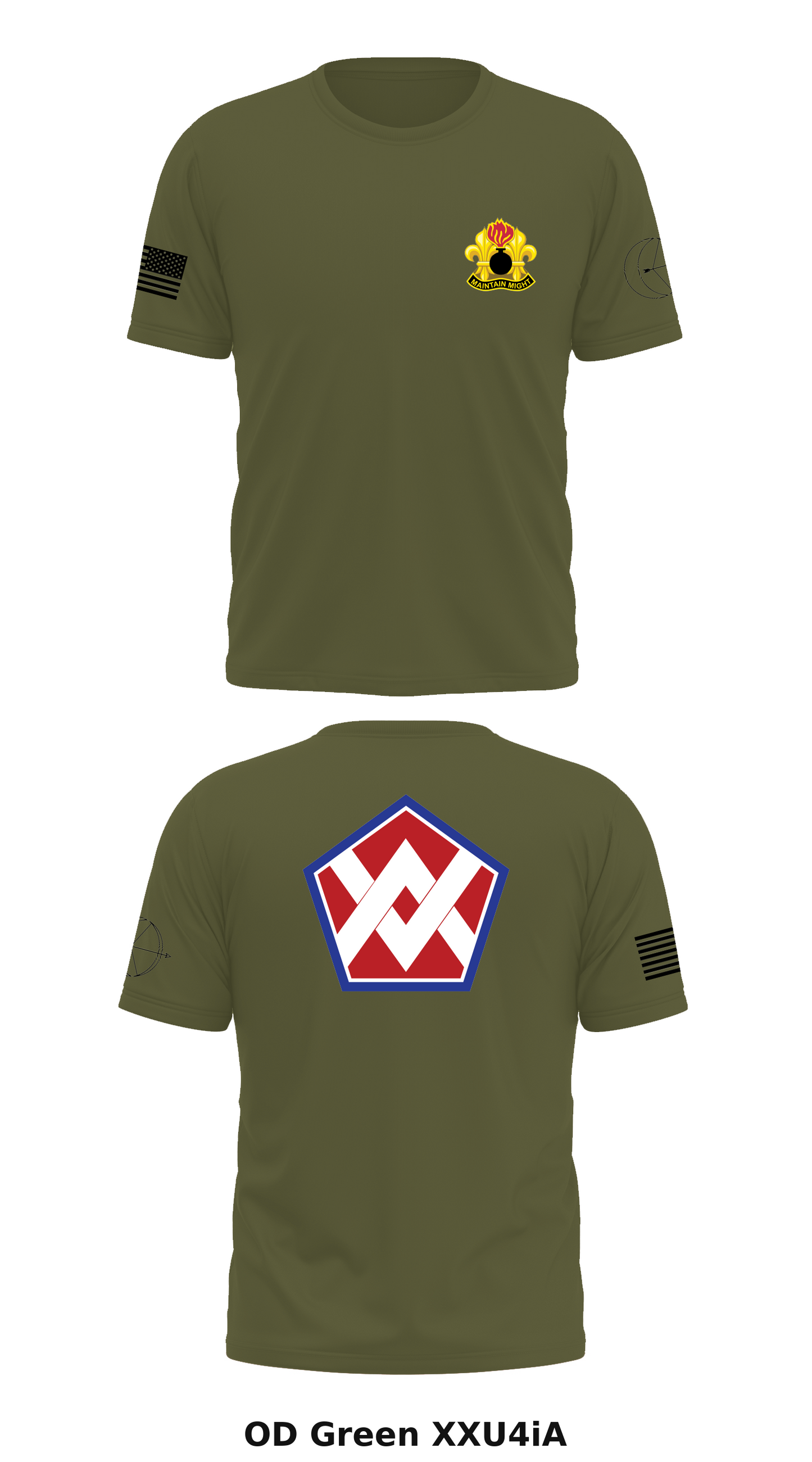 673rd QM CO Store 1 Core Men's SS Performance Tee - XXU4iA