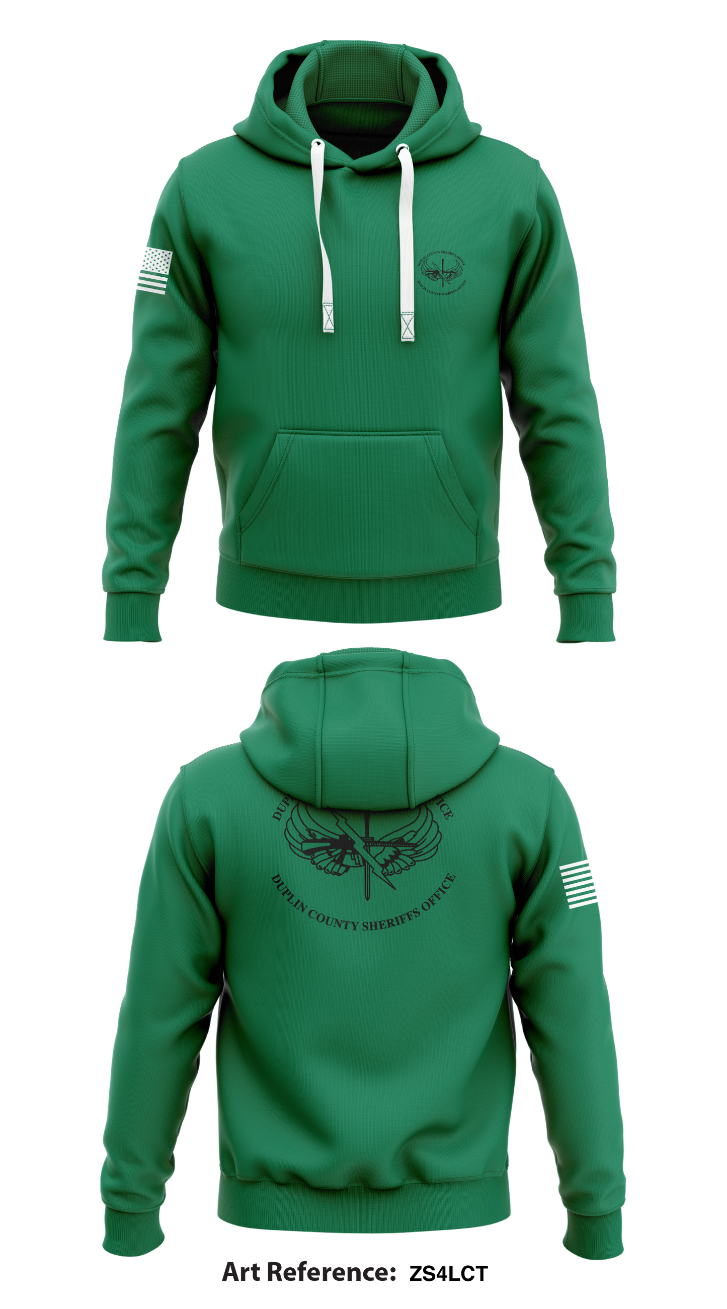 Duplin County Special Response Team Store 1 Core Men's Hooded Performance Sweatshirt - ZS4LCT