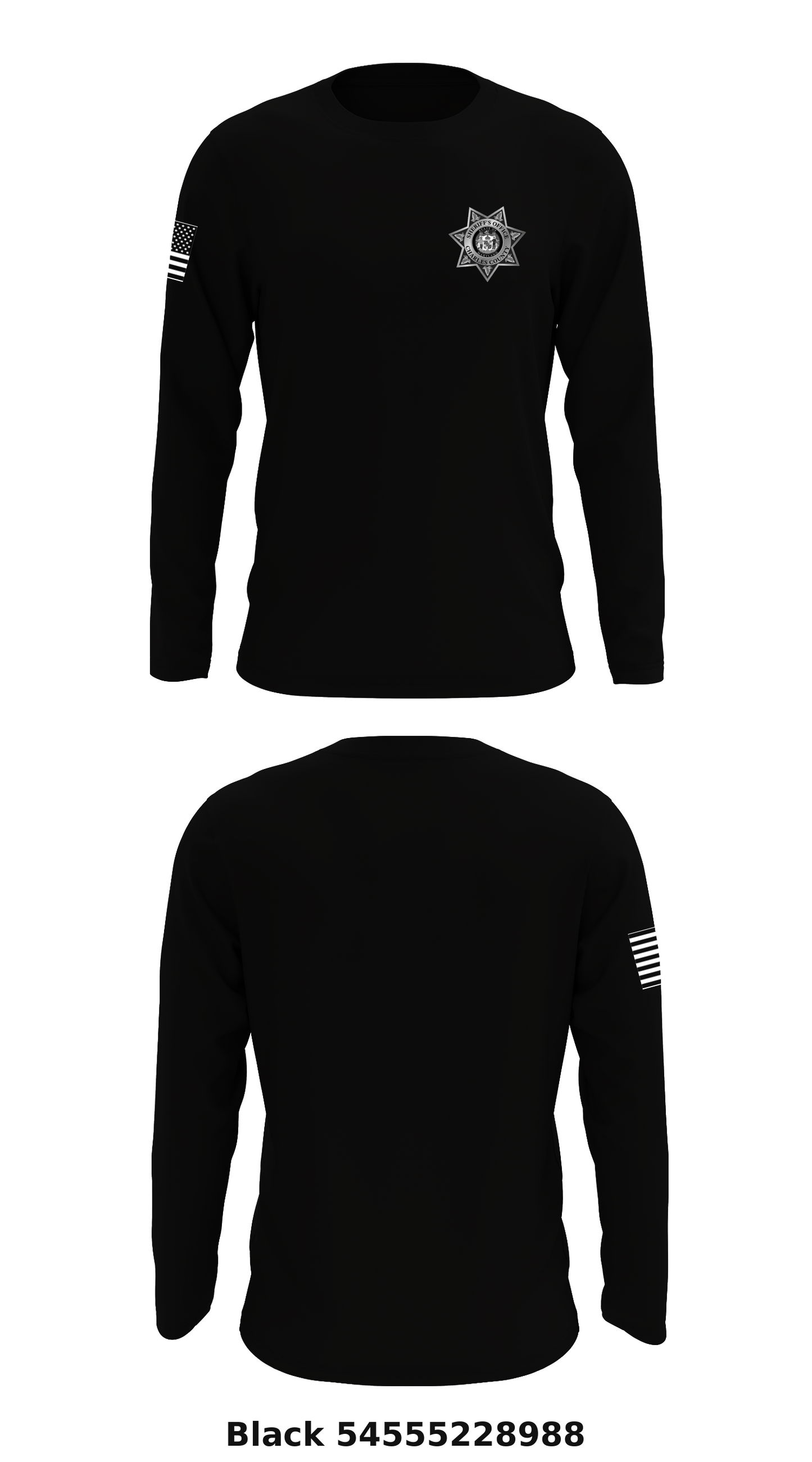 CCSO Patrol South Store 1 Core Men's LS Performance Tee - 54555228988