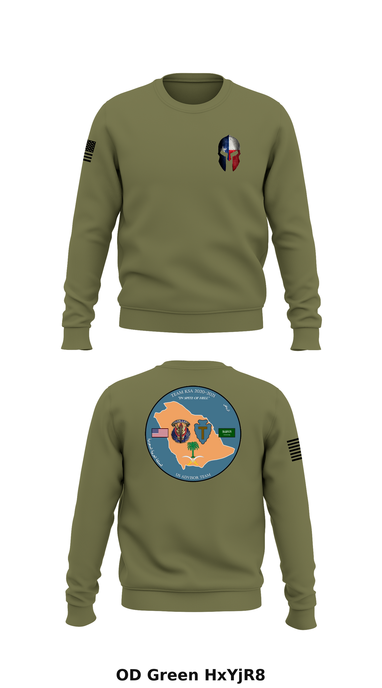 36ID Store 1 Core Men's Crewneck Performance Sweatshirt - HxYjR8