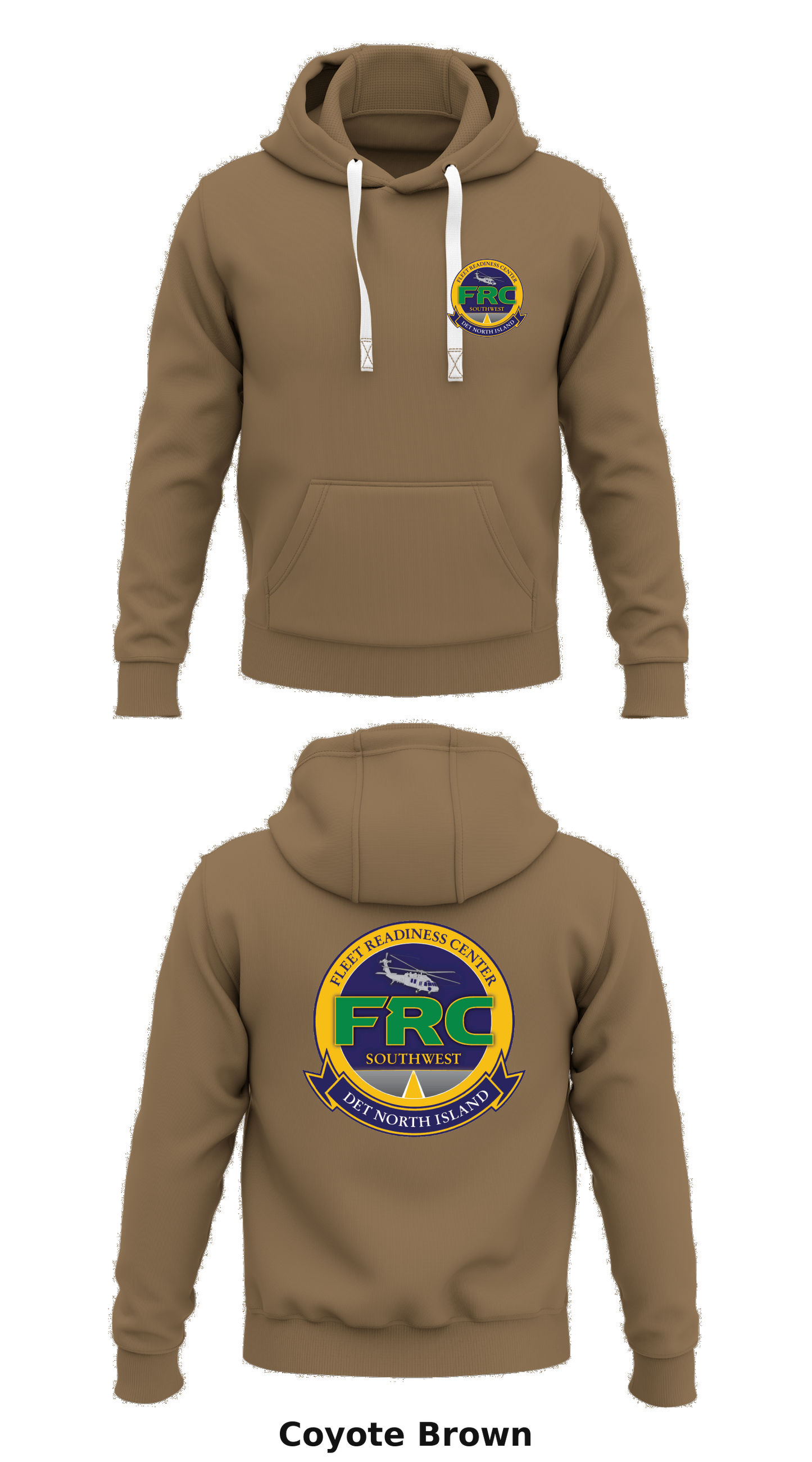 Fleet Readiness Center Southwest DET North Island Store 1 Core Men's Hooded Performance Sweatshirt - 57417496089