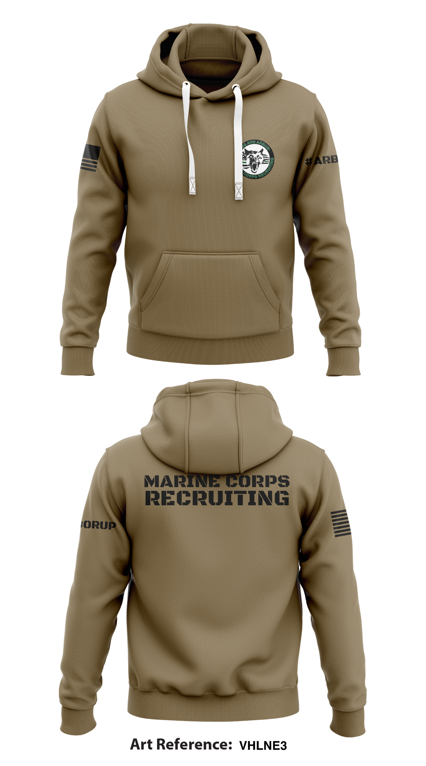 RSS ANN ARBOR Store 1 Core Men's Hooded Performance Sweatshirt - VhLNe3