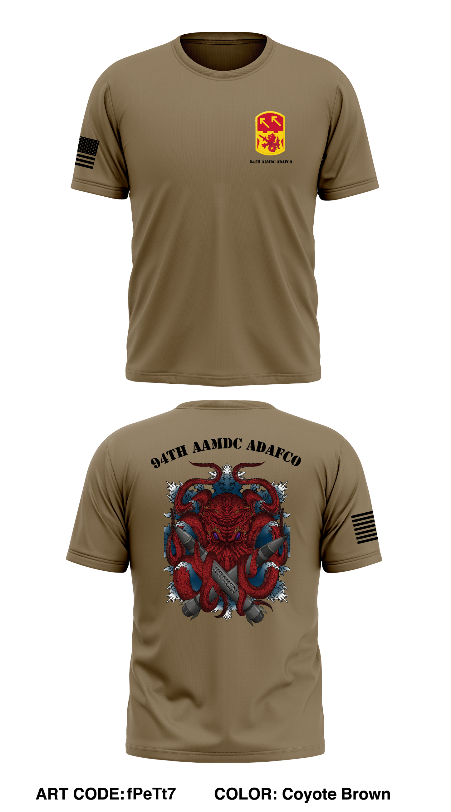 94th AAMDC Store 1 Core Men's SS Performance Tee - fPeTt7