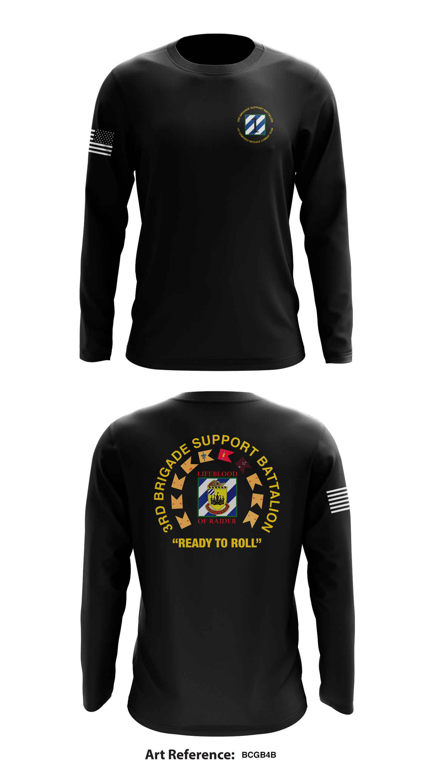 3BSB Core Men's LS Performance Tee - bcgb4b