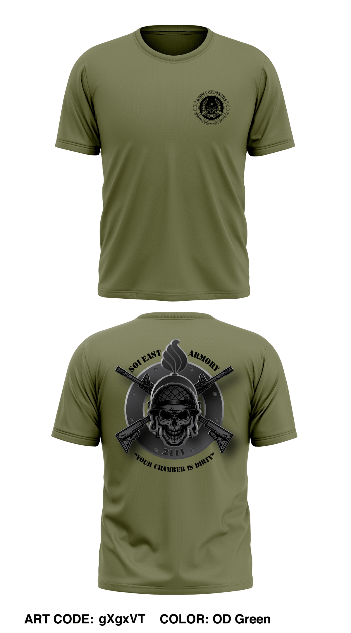 SOI-E Armory Store 1 Core Men's SS Performance Tee - gXgxVT