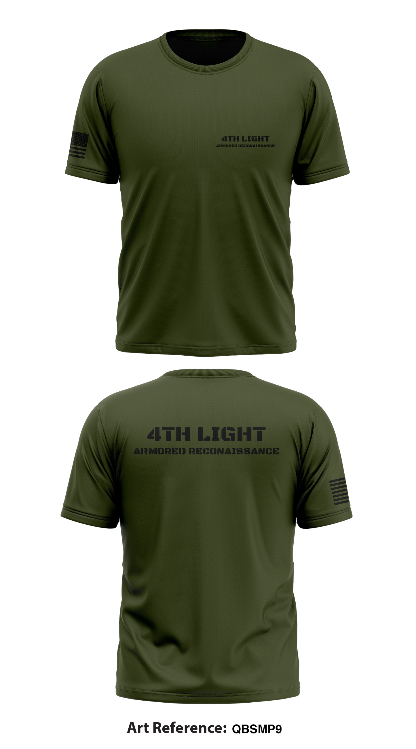 4th Light Armored Reconaissance Store 1 Core Men's SS Performance Tee - QbsMP9