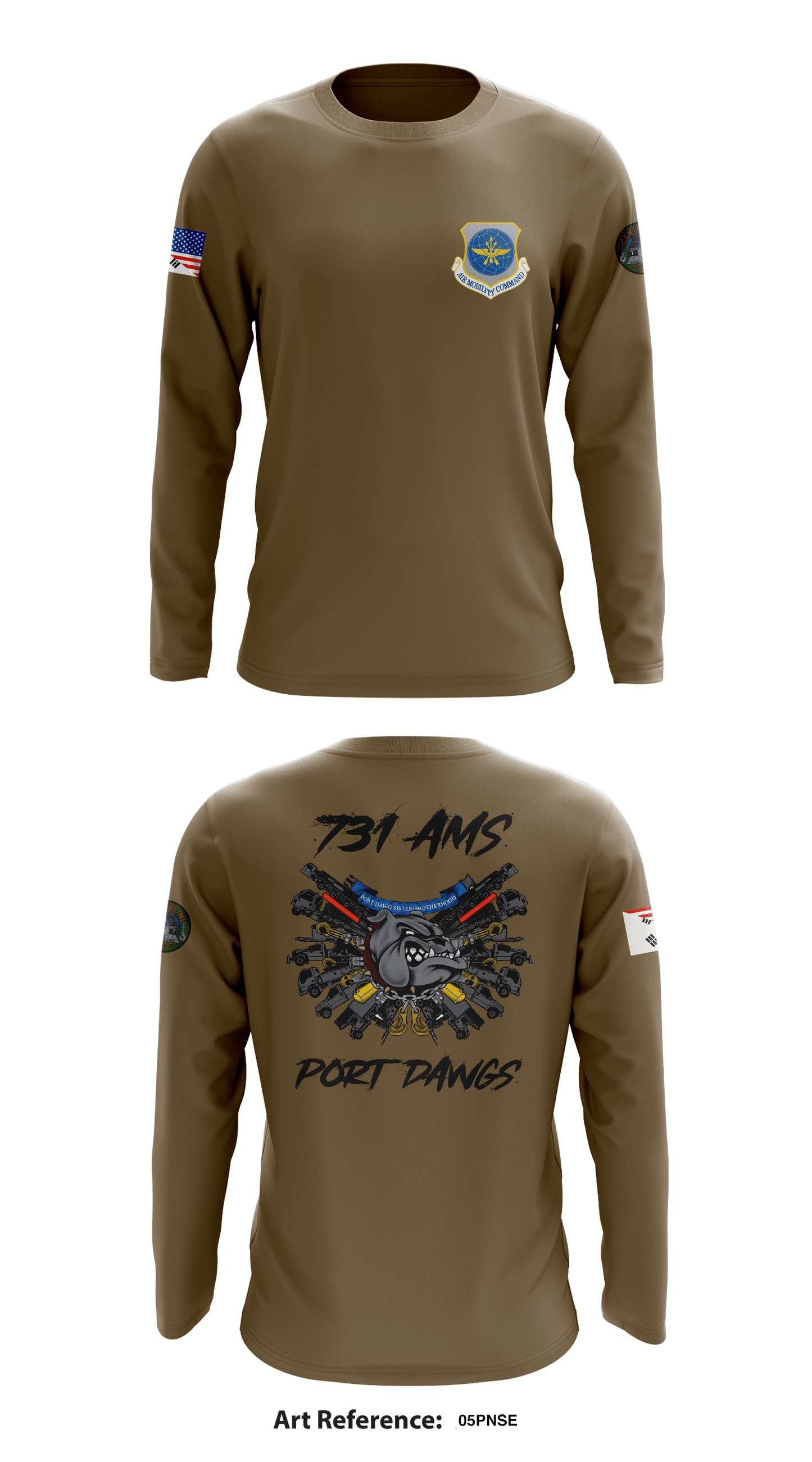 731 AMS Store 1 Core Men's LS Performance Tee - 05pnSe
