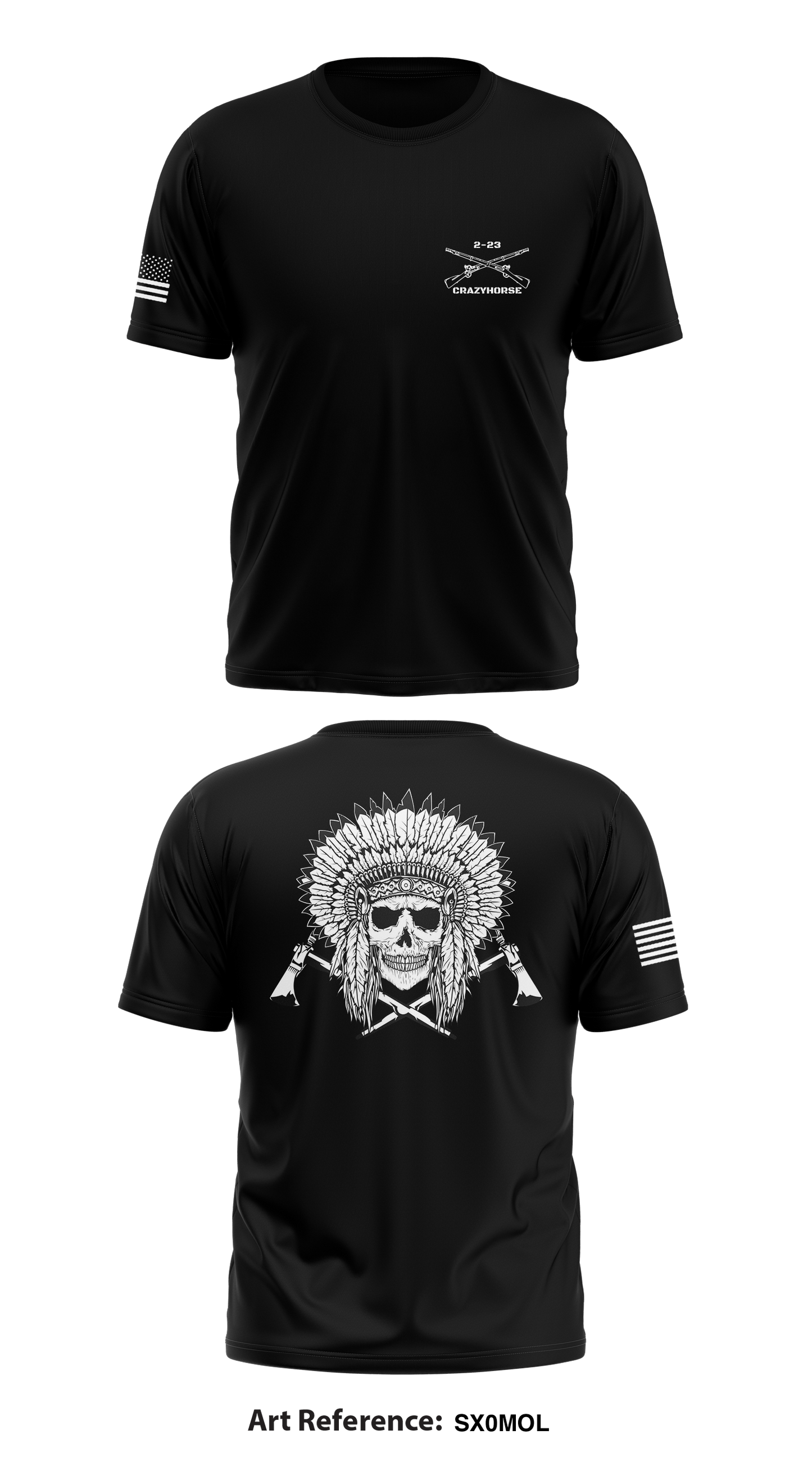 C Co, 2 BN, 23rd IN Store 1 Core Men's SS Performance Tee - sX0Mol