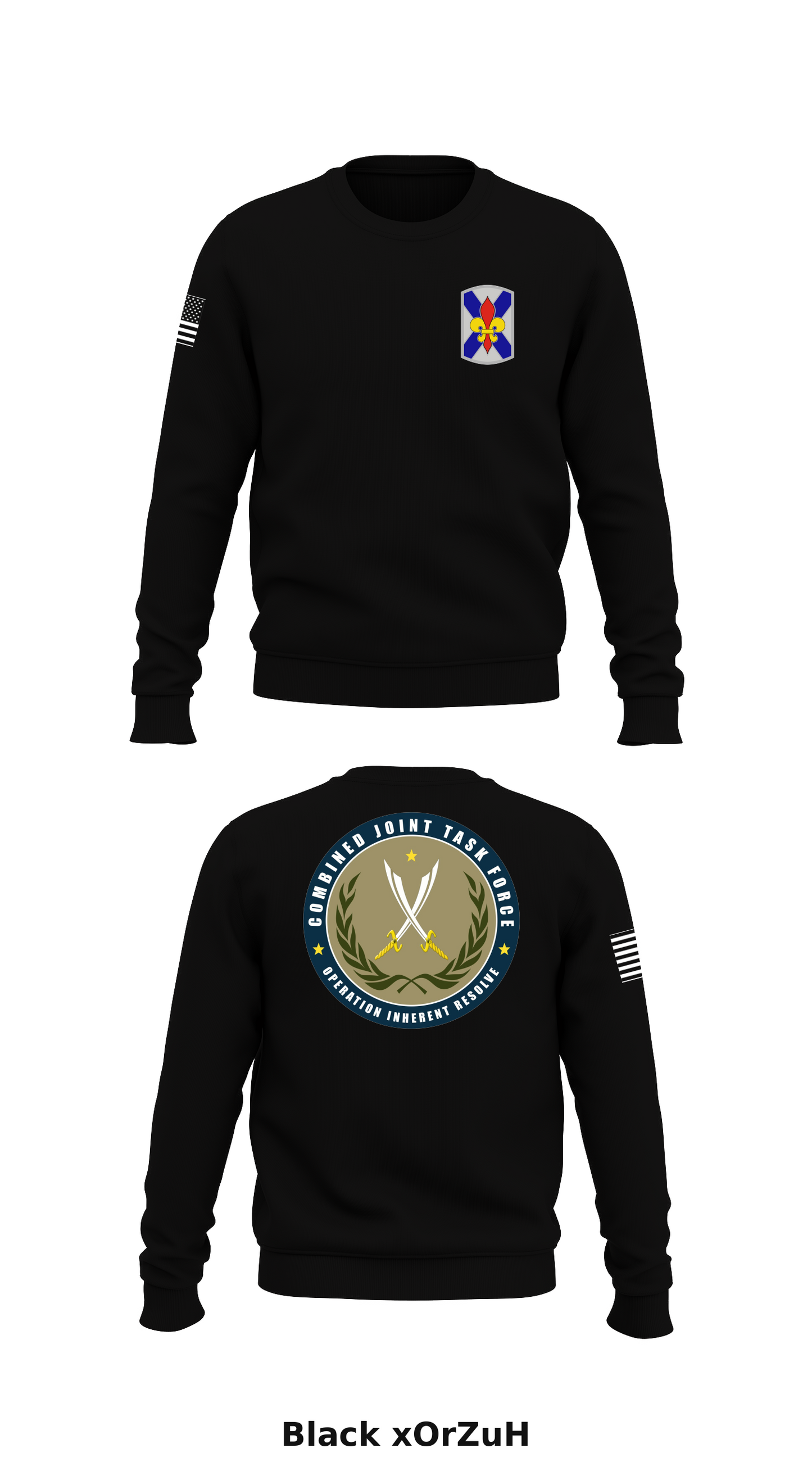 I Company 199th BSB Store 1 Core Men's Crewneck Performance Sweatshirt - xOrZuH
