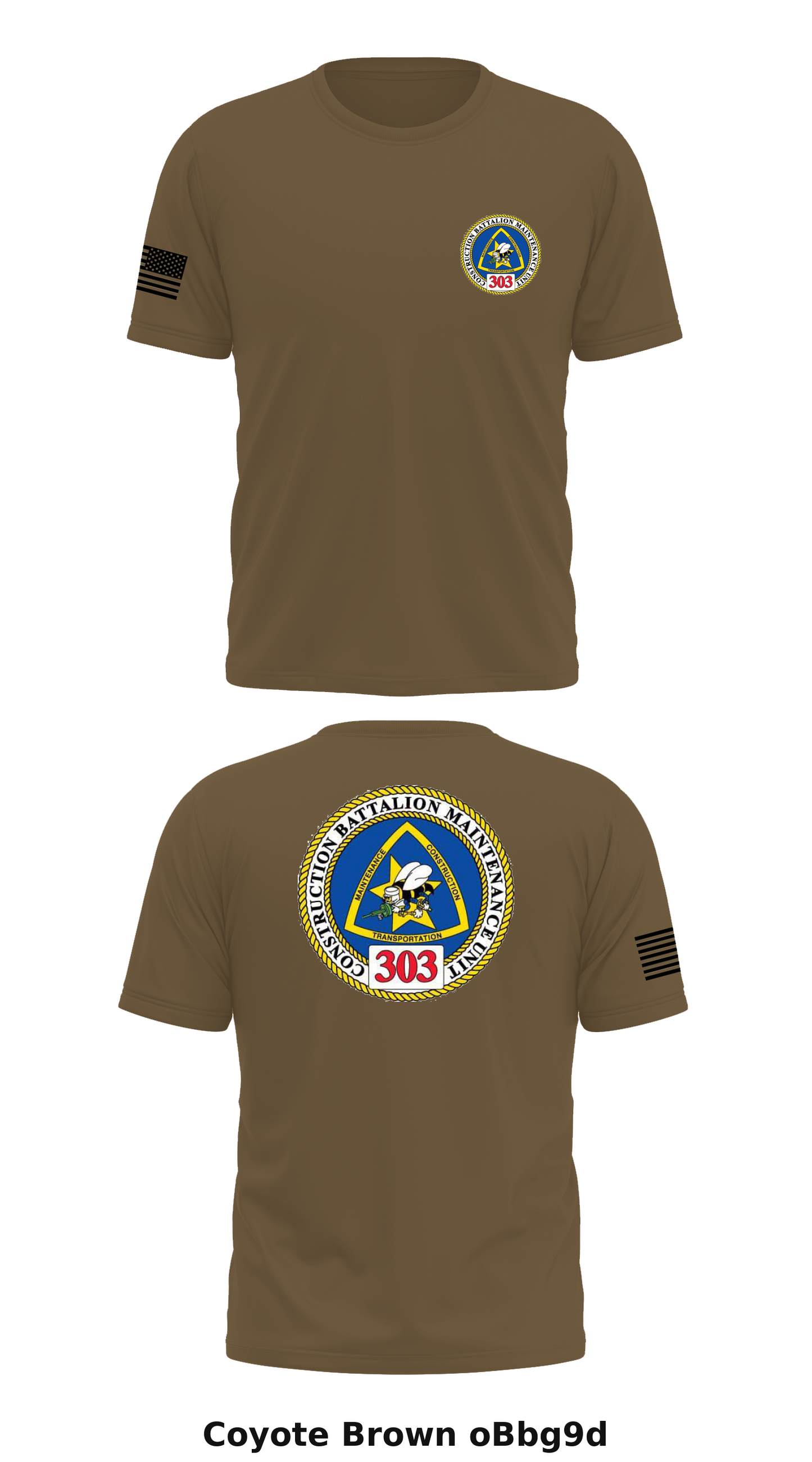 CBMU 303 Store 1 Core Men's SS Performance Tee - oBbg9d