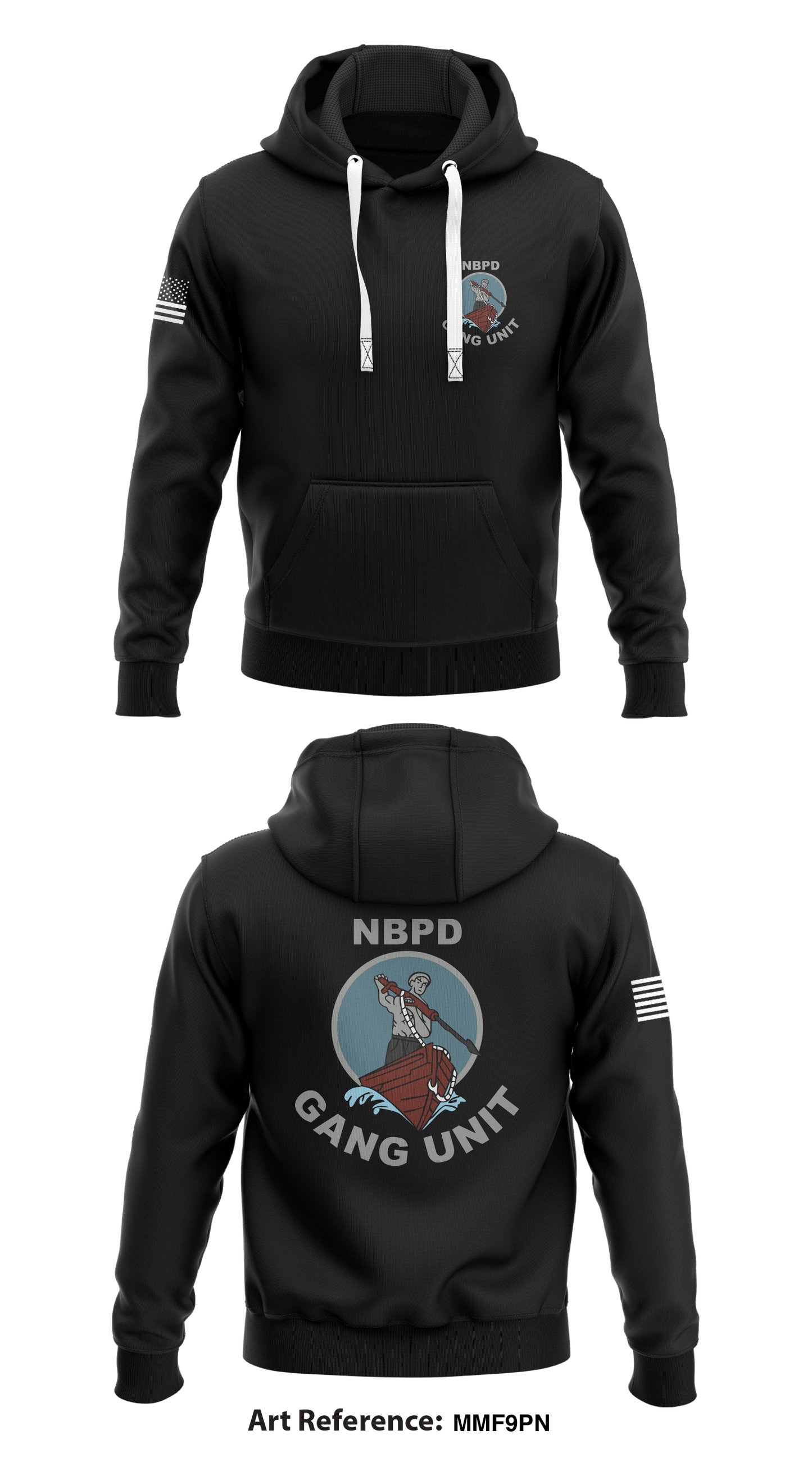 Gang Unit Store 1 Core Men's Hooded Performance Sweatshirt - mmF9PN