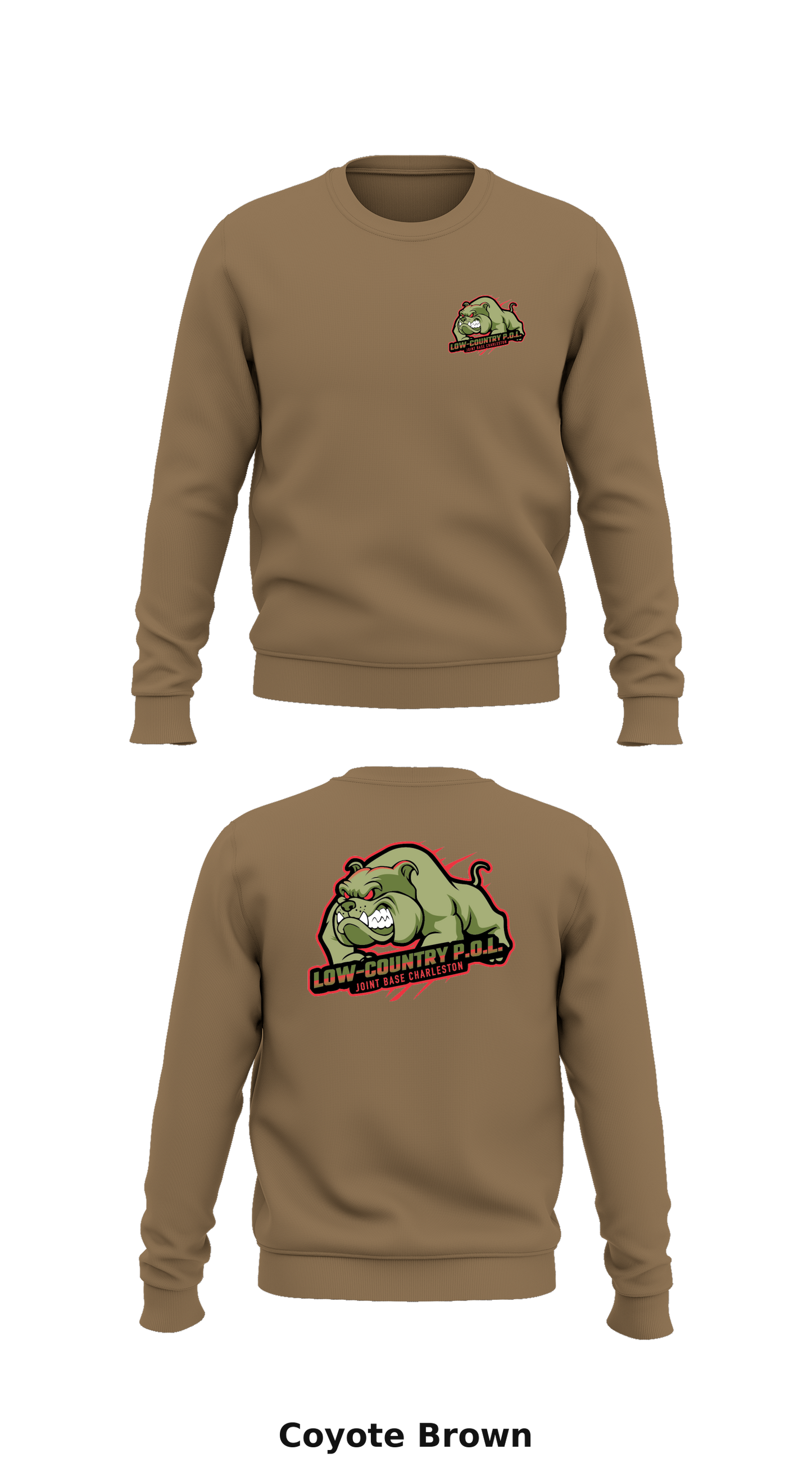 LOW-COUNTRY P.O.L. Store 1 Core Men's Crewneck Performance Sweatshirt - 34350028214