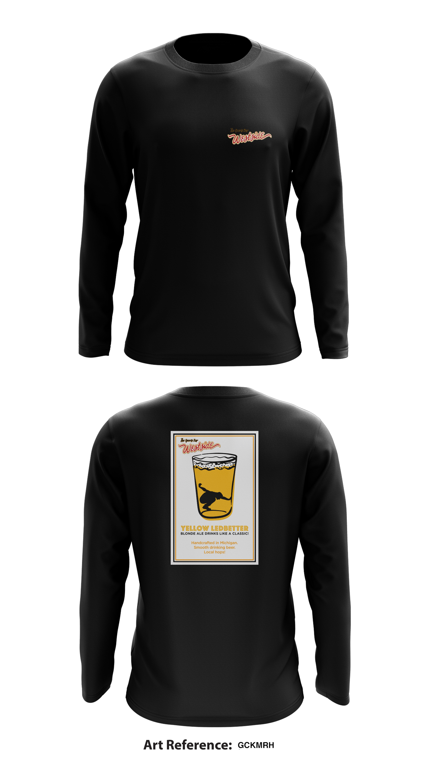 Westside Warriors Store 1 Core Men's LS Performance Tee - gcKmRH