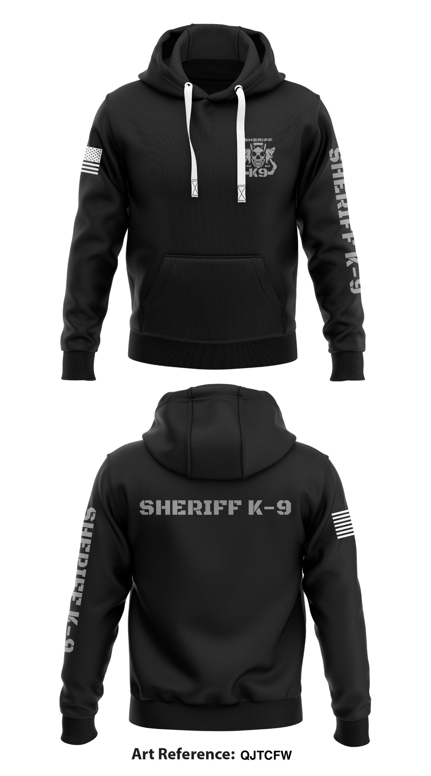 Randolph County Sheriff's Office K-9 Unit Store 1 Core Men's Hooded Performance Sweatshirt - QJTcFW