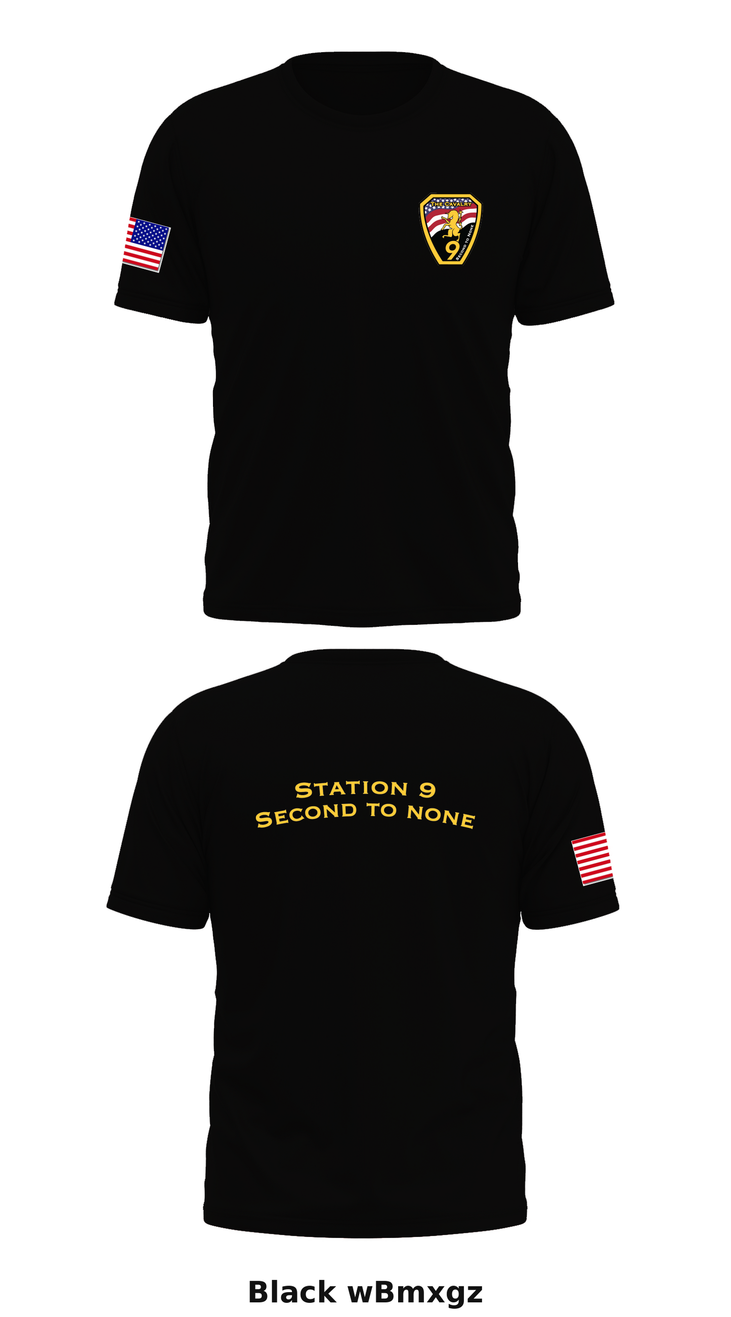 Cavalry 9 Store 1 Core Men's SS Performance Tee - wBmxgz