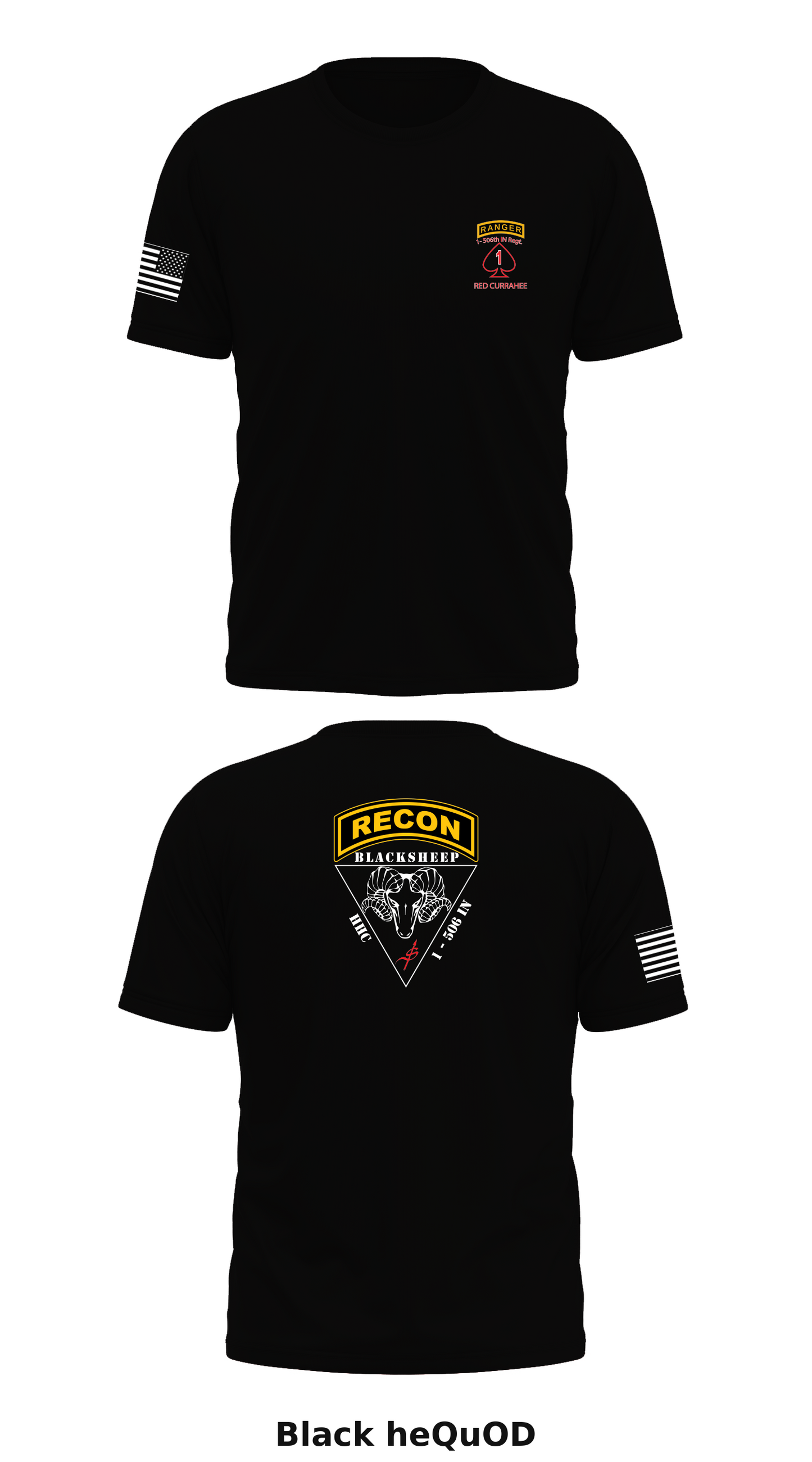 Blacksheep 1-506th Store 1 Core Men's SS Performance Tee - heQuOD