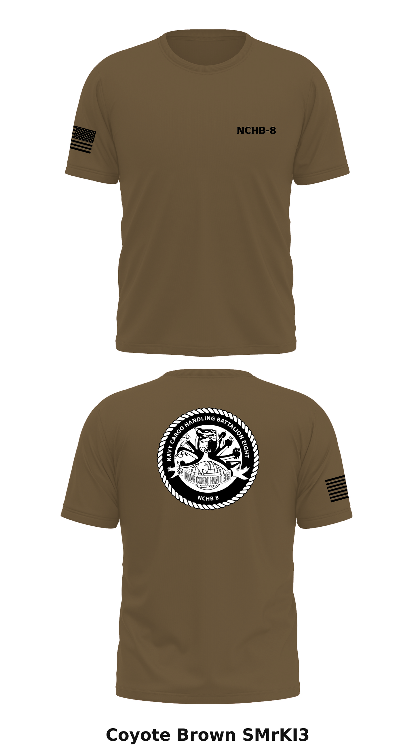 Navy Cargo Handling Battalion 8 Store 1 Core Men's SS Performance Tee - SMrKI3